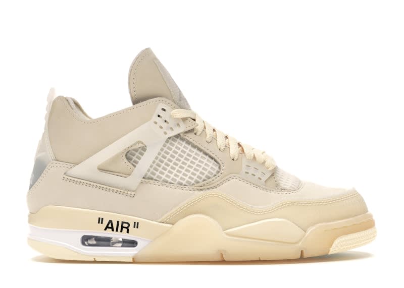 Size 10.5W VNDS Jordan 4 Retro Off-White Sail (Women's)