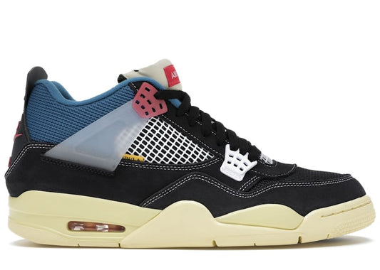 Size 9 Preowned Jordan 4 Retro Union Off Noir