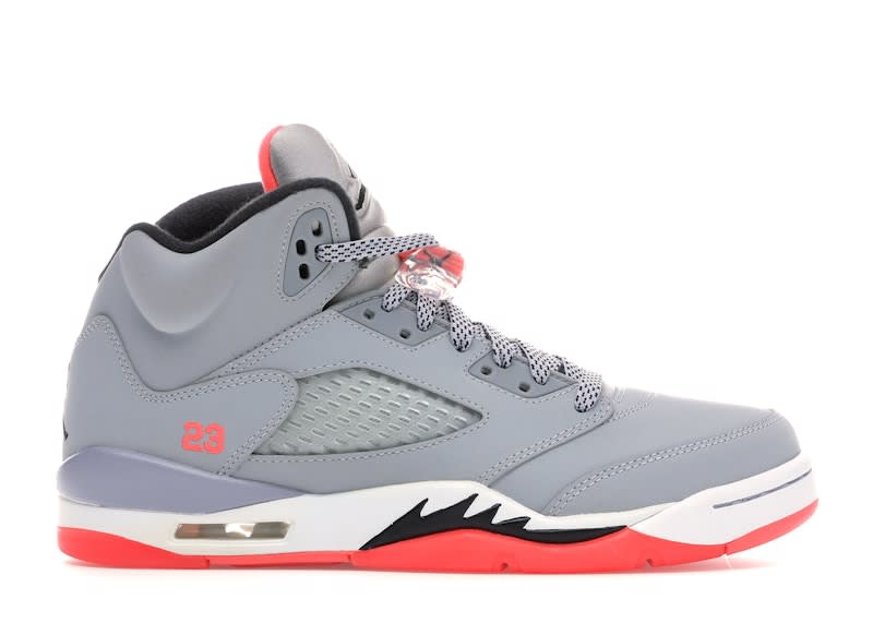 Size 9 Preowned (NB) Jordan 5 Retro Hot Lava (GS)