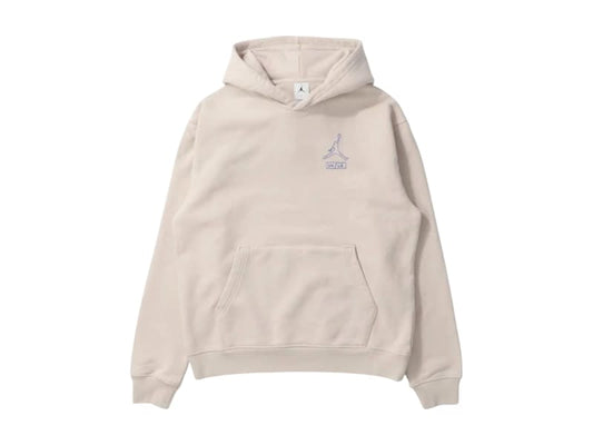 Jordan x Union LA Fleece Hoodie Light Orewood Brown/Hyper Cobalt
