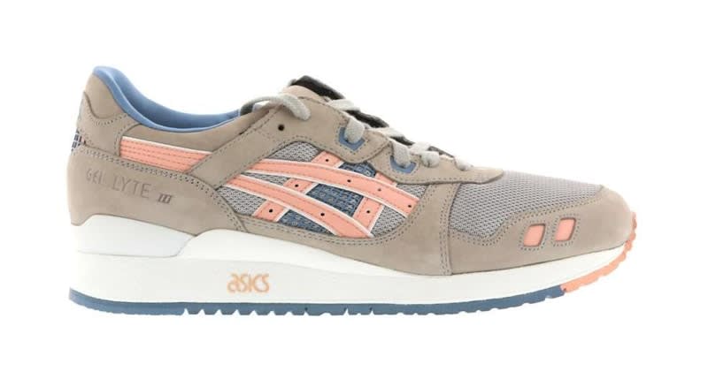 Size 9 PADS ASICS Gel-Lyte III Ronnie Fieg Flamingo