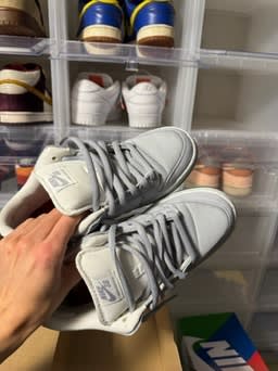 Size 9 Preowned Nike SB Dunk Low Marty McFly