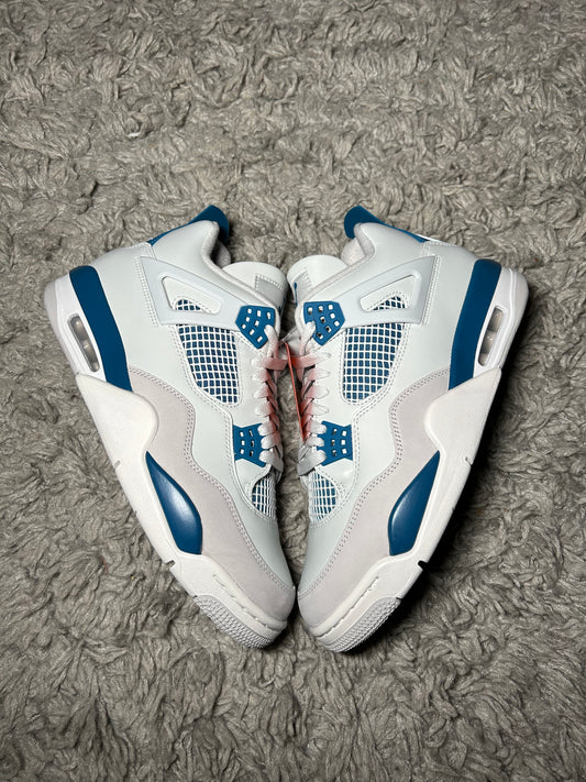 Air Jordan 4 Retro ‘Military Blue’ 2024 Pair