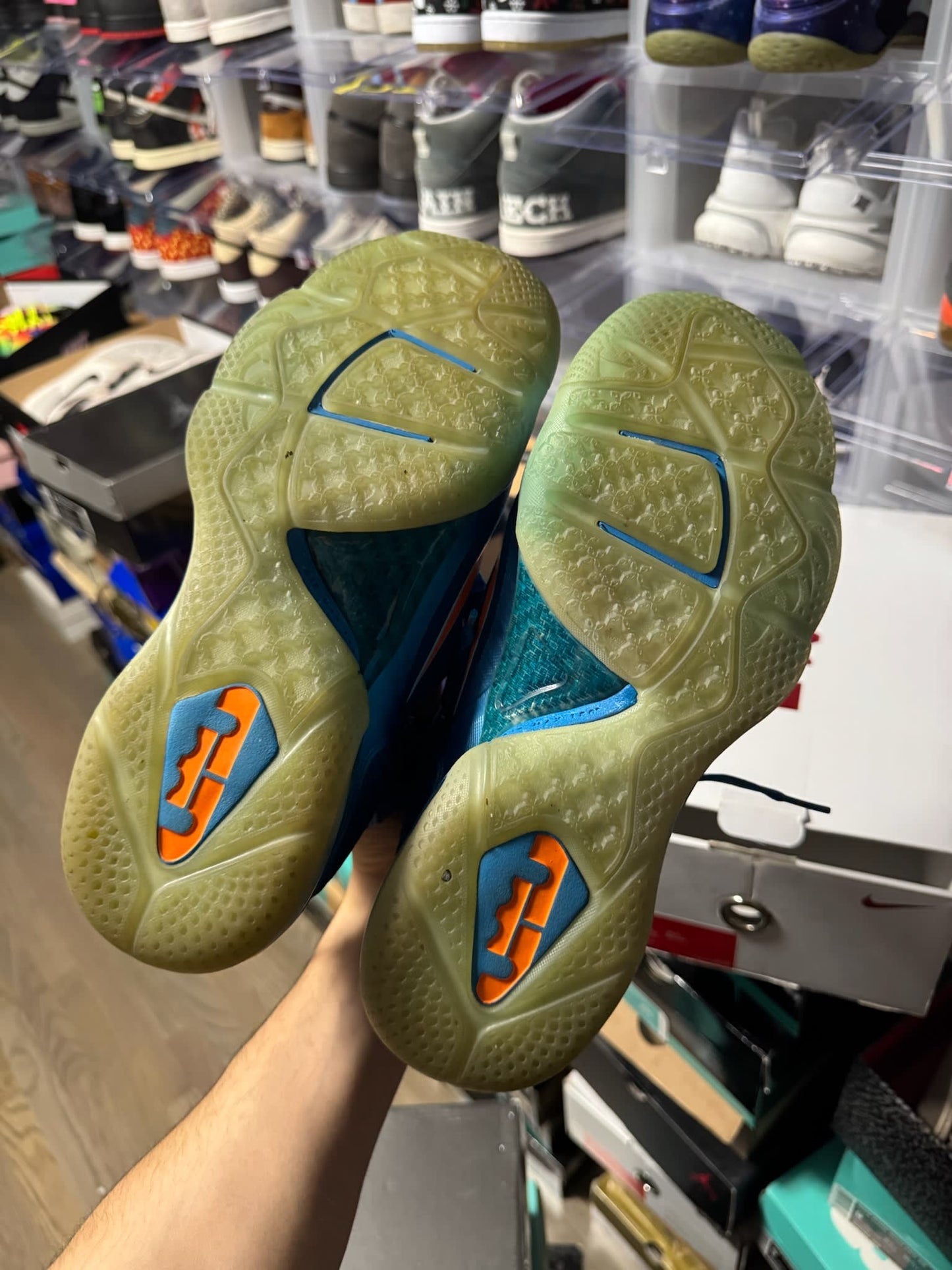 Size 9 Preowned Nike LeBron 9 China (YOTD)