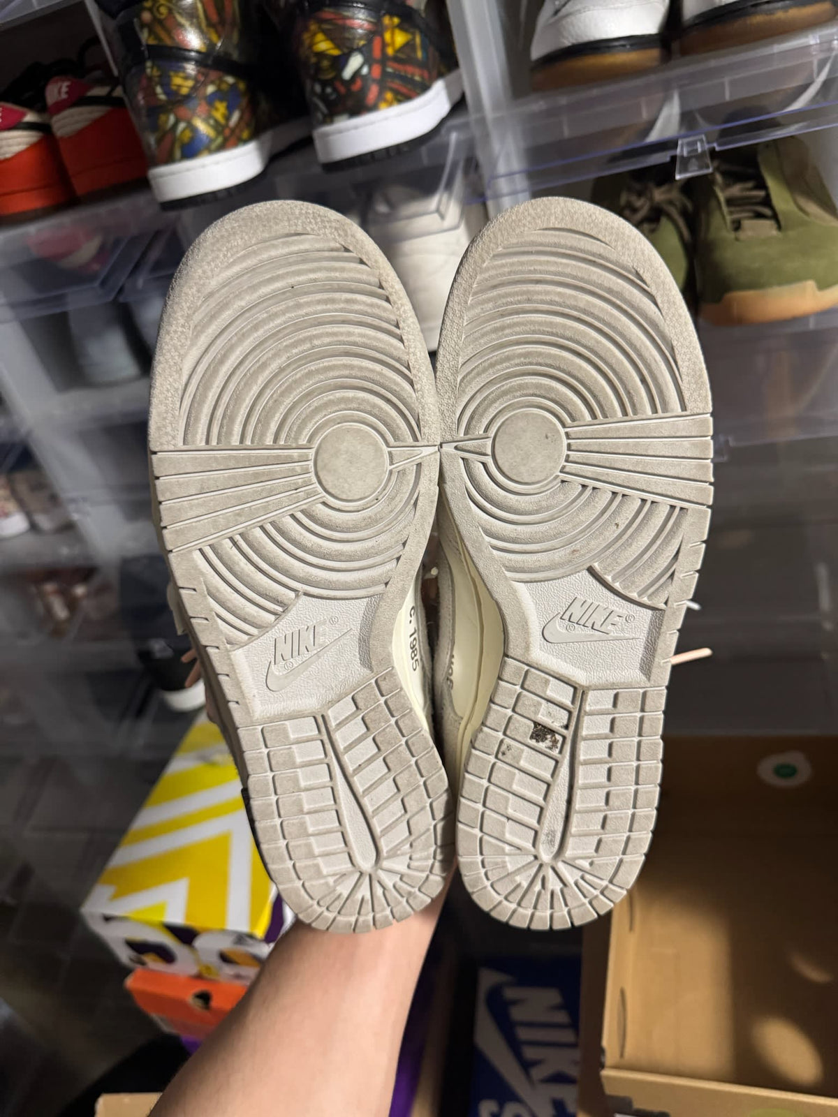 [HY774] Nike Dunk Low Off-White Lot 12