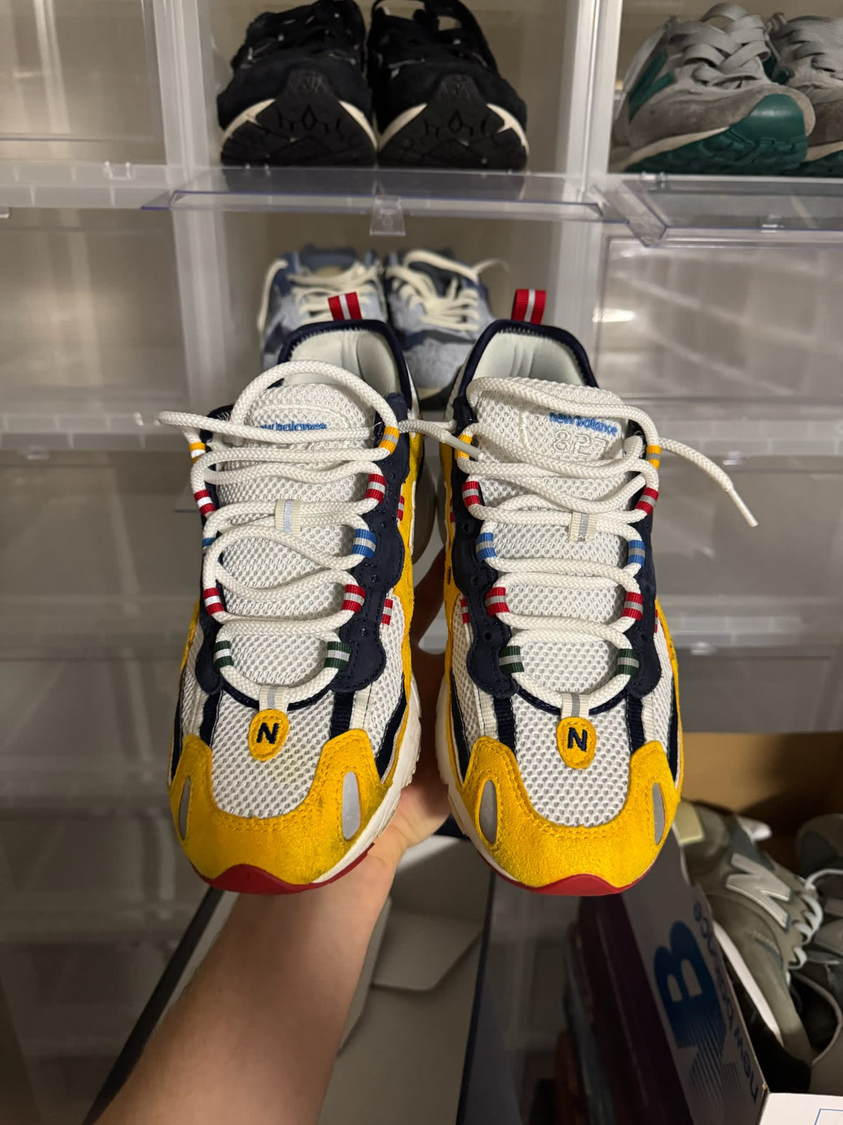[HY928] New Balance 827 Abzorb Aime Leon Dore Yellow