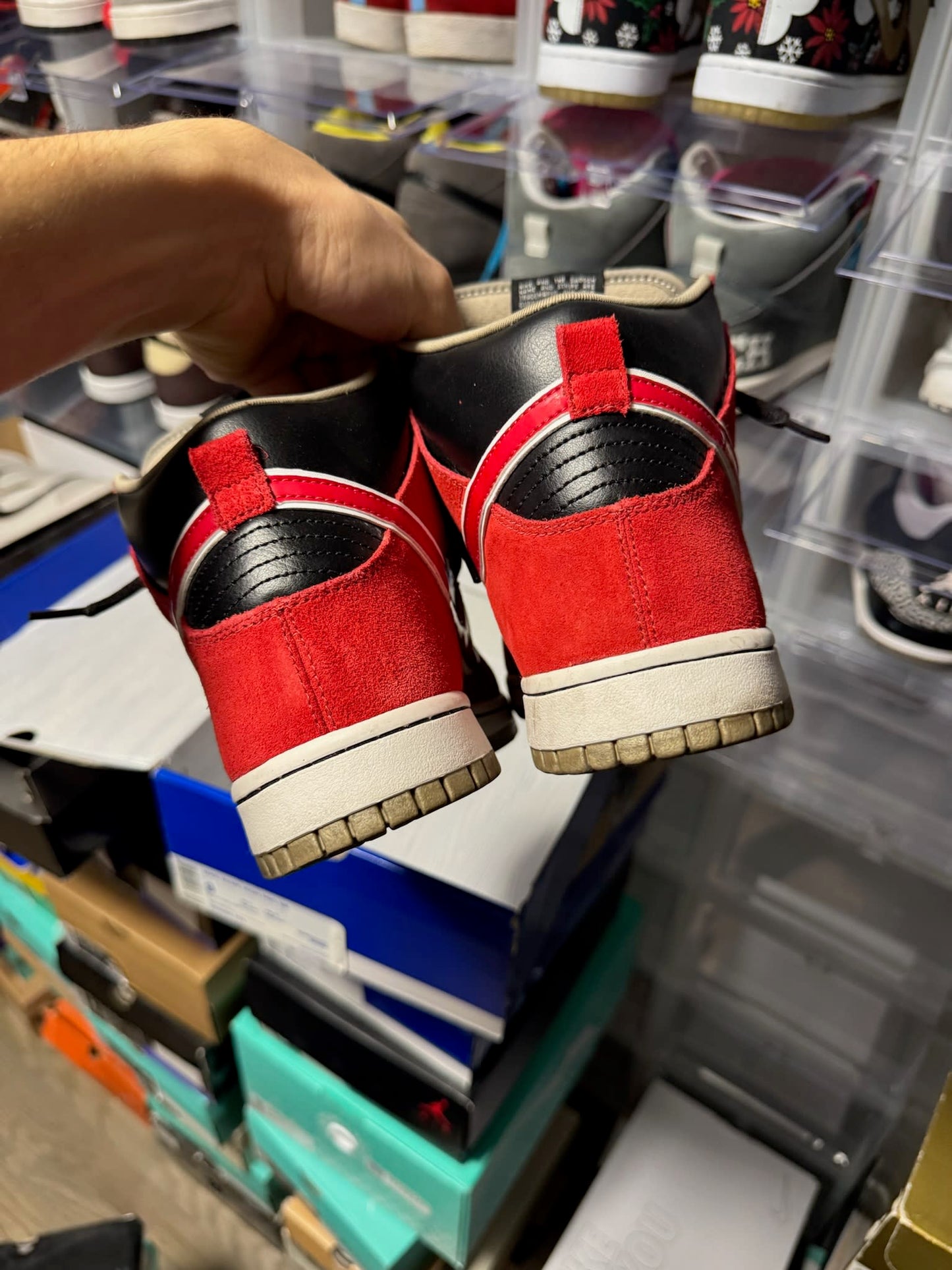 Size 9 Preowned Nike SB Dunk High Tecate