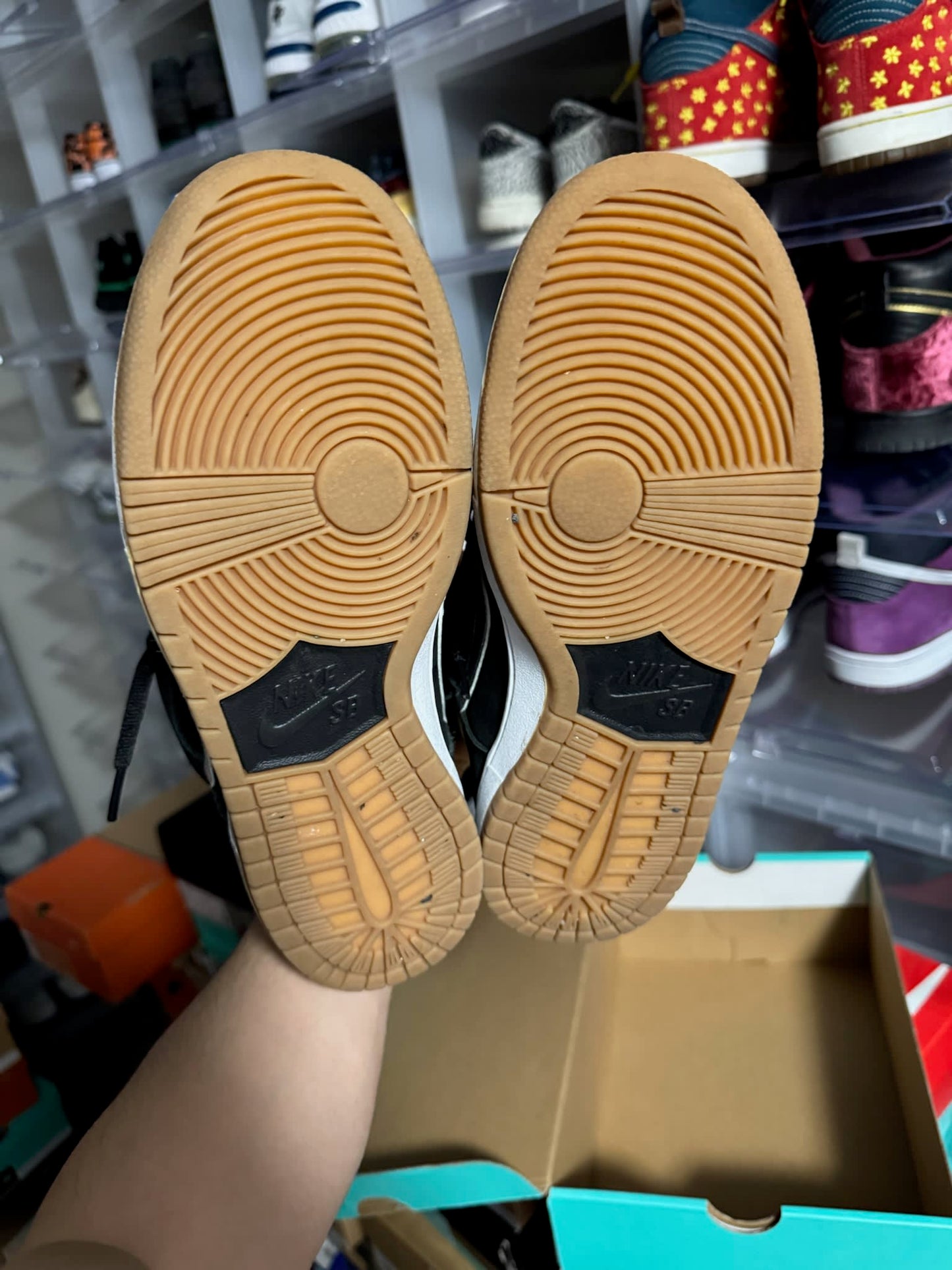 Size 9 Preowned Nike SB Dunk High Nigel Sylvester S.O.M.P.