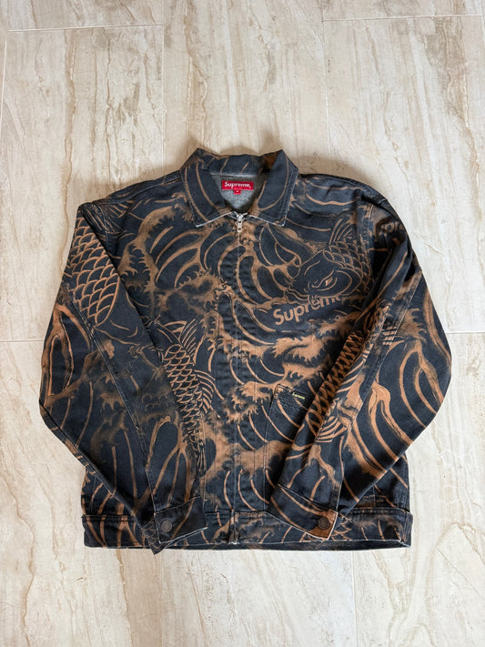Supreme Waves Work Jacket Black