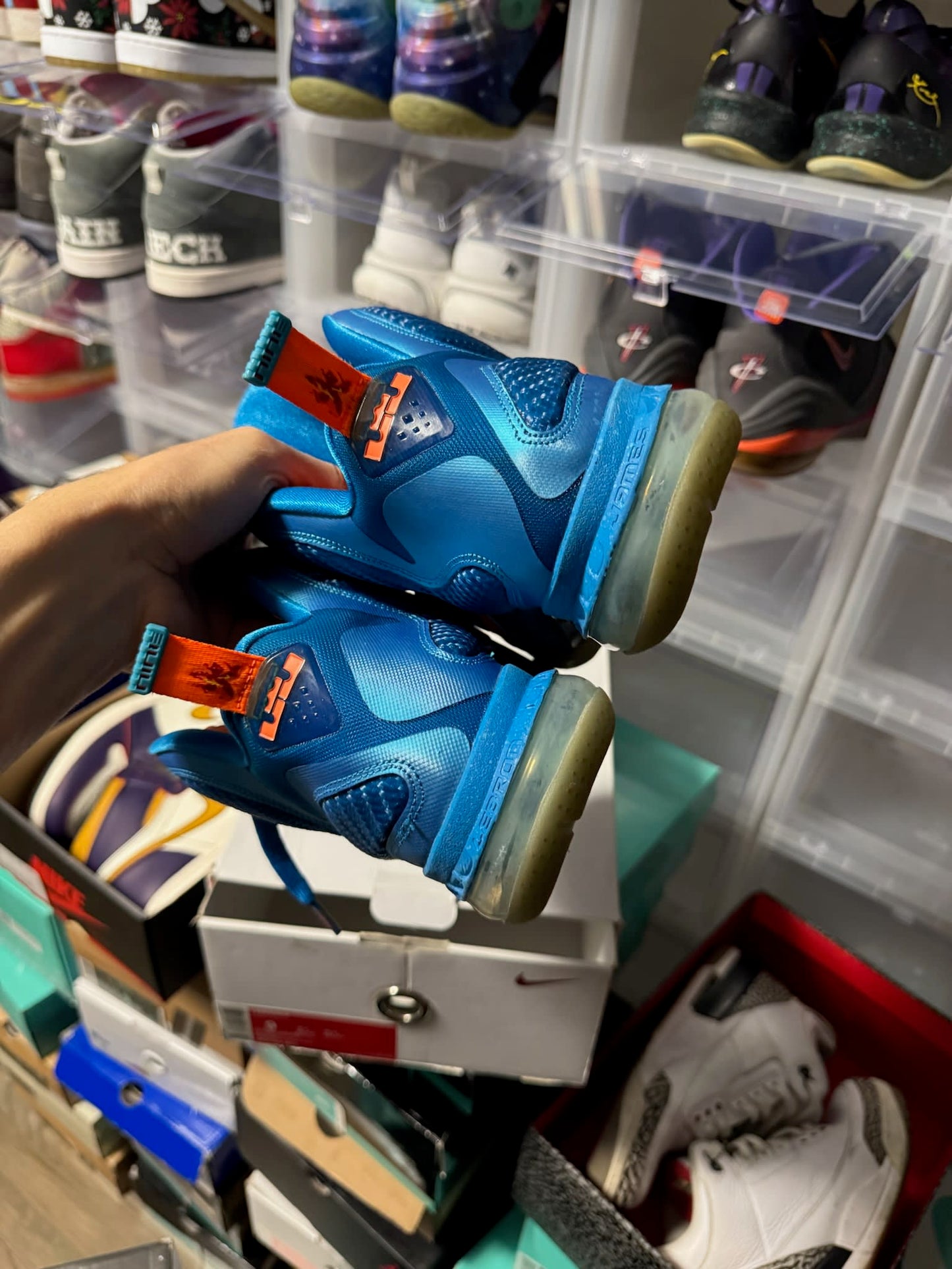 Size 9 Preowned Nike LeBron 9 China (YOTD)