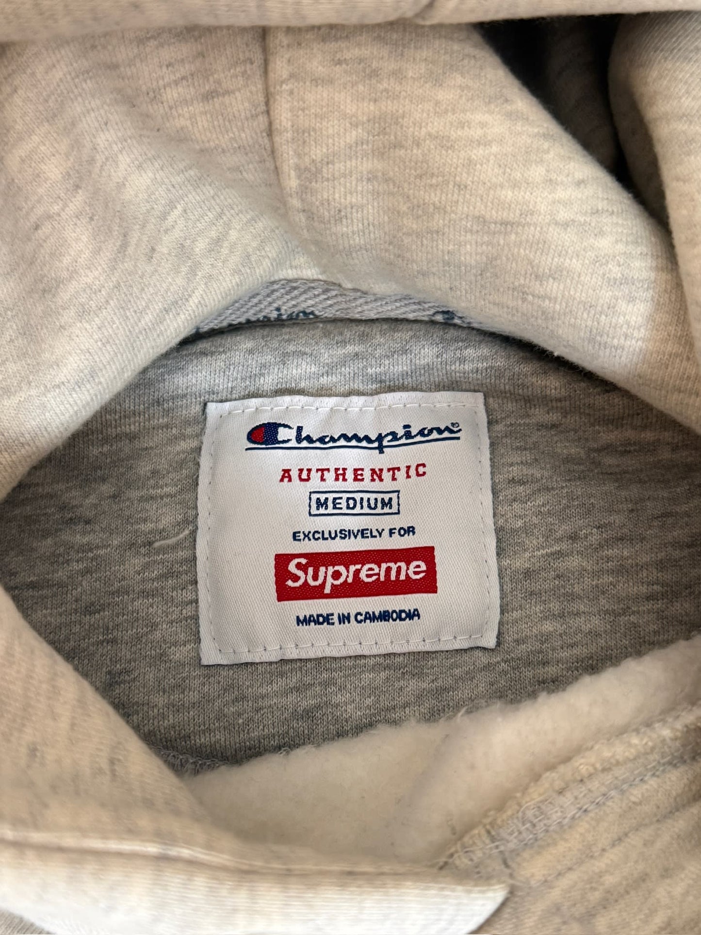 Supreme Champion Hooded Sweatshirt (FW16)