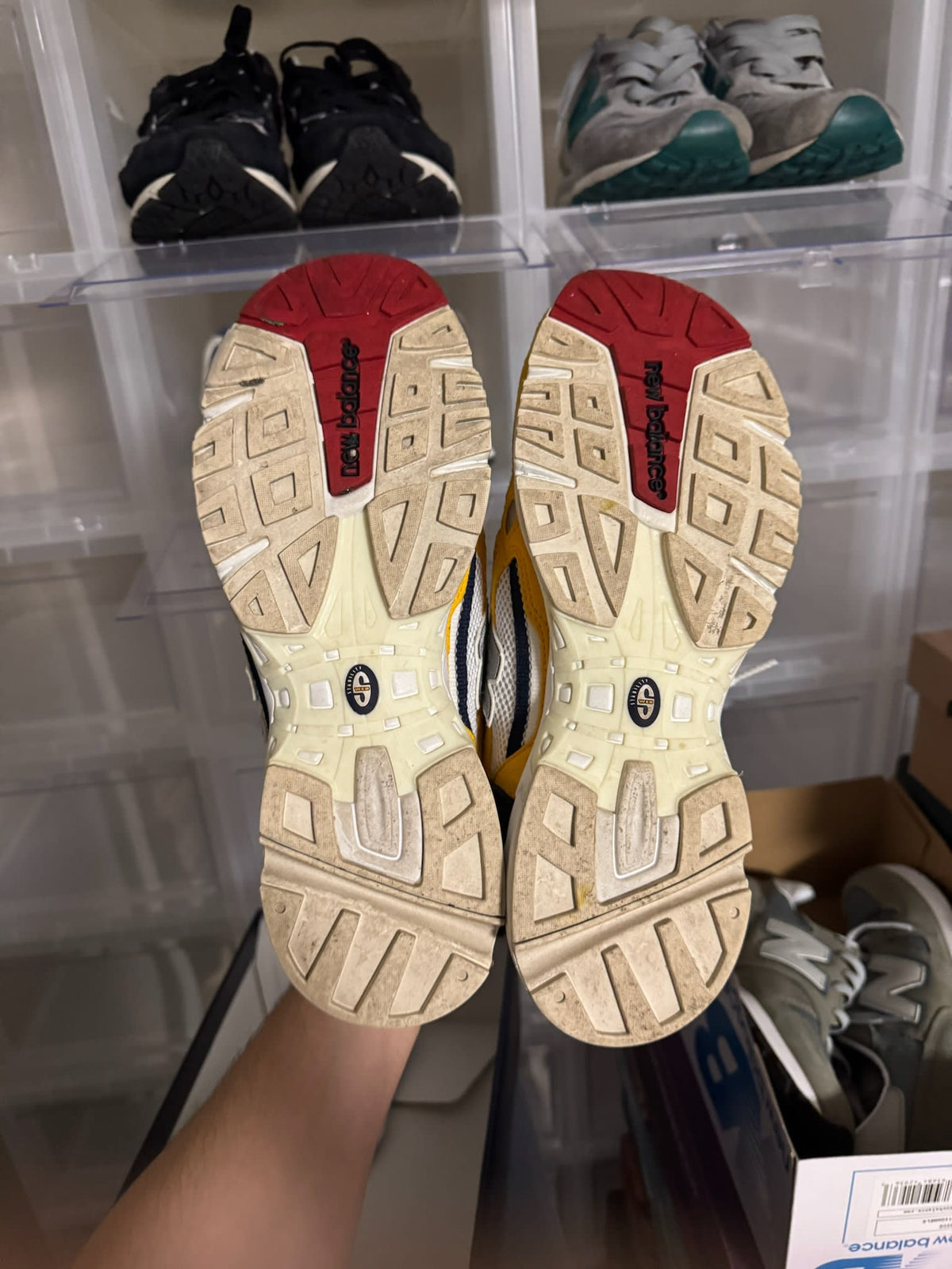 [HY928] New Balance 827 Abzorb Aime Leon Dore Yellow