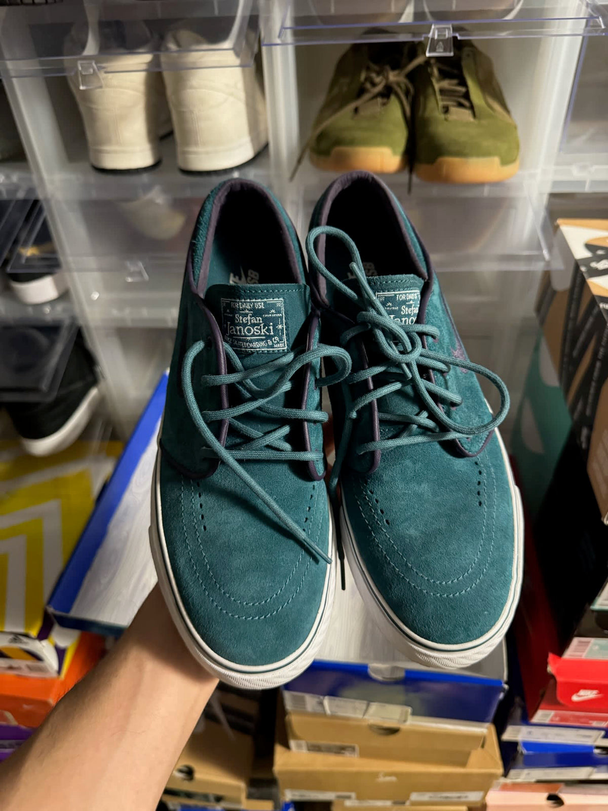 Nike SB Zoom Stefan Janoski Teal Abyss