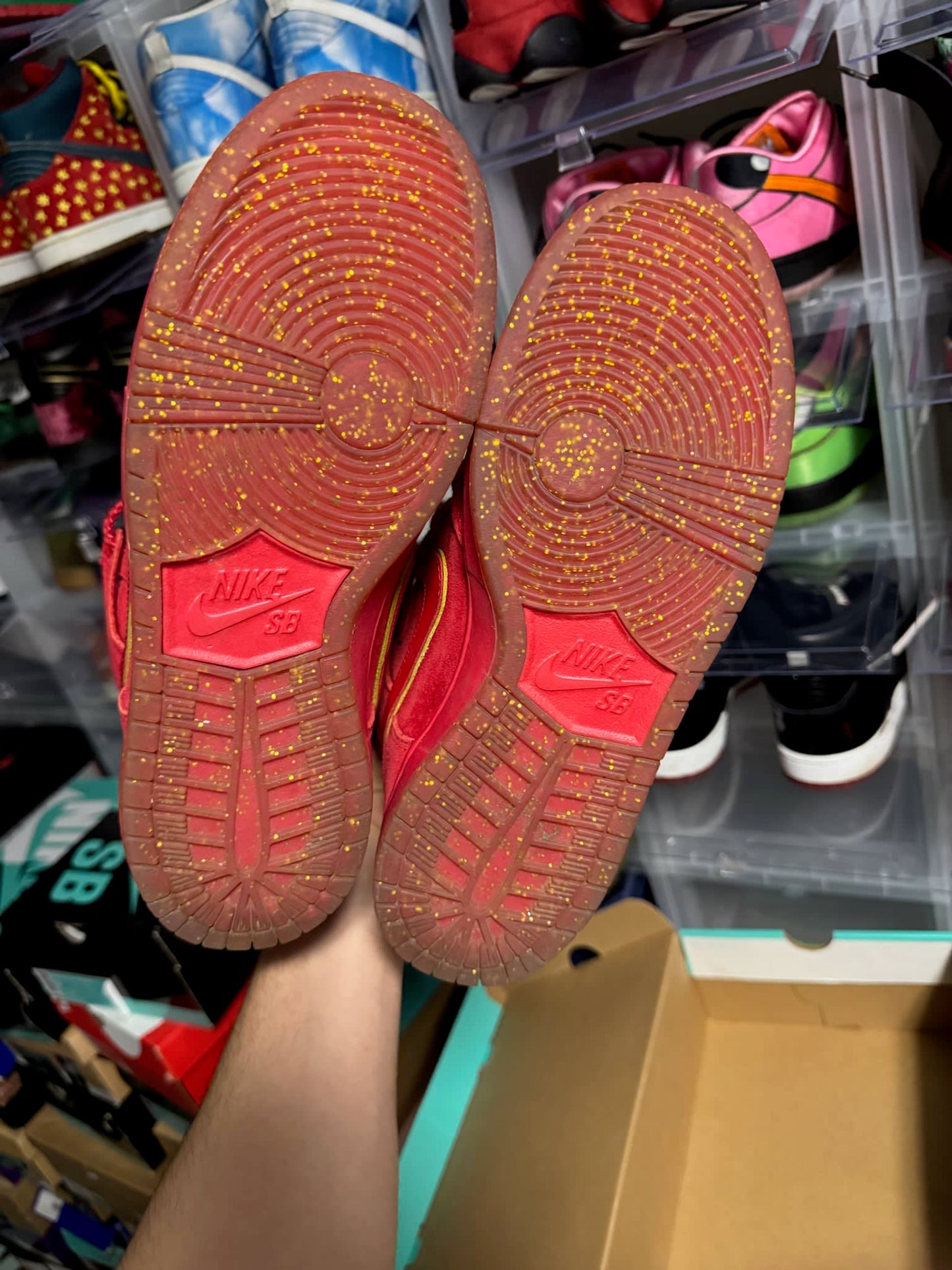 Size 9 Preowned Nike SB Dunk High Chinese New Year (CNY)