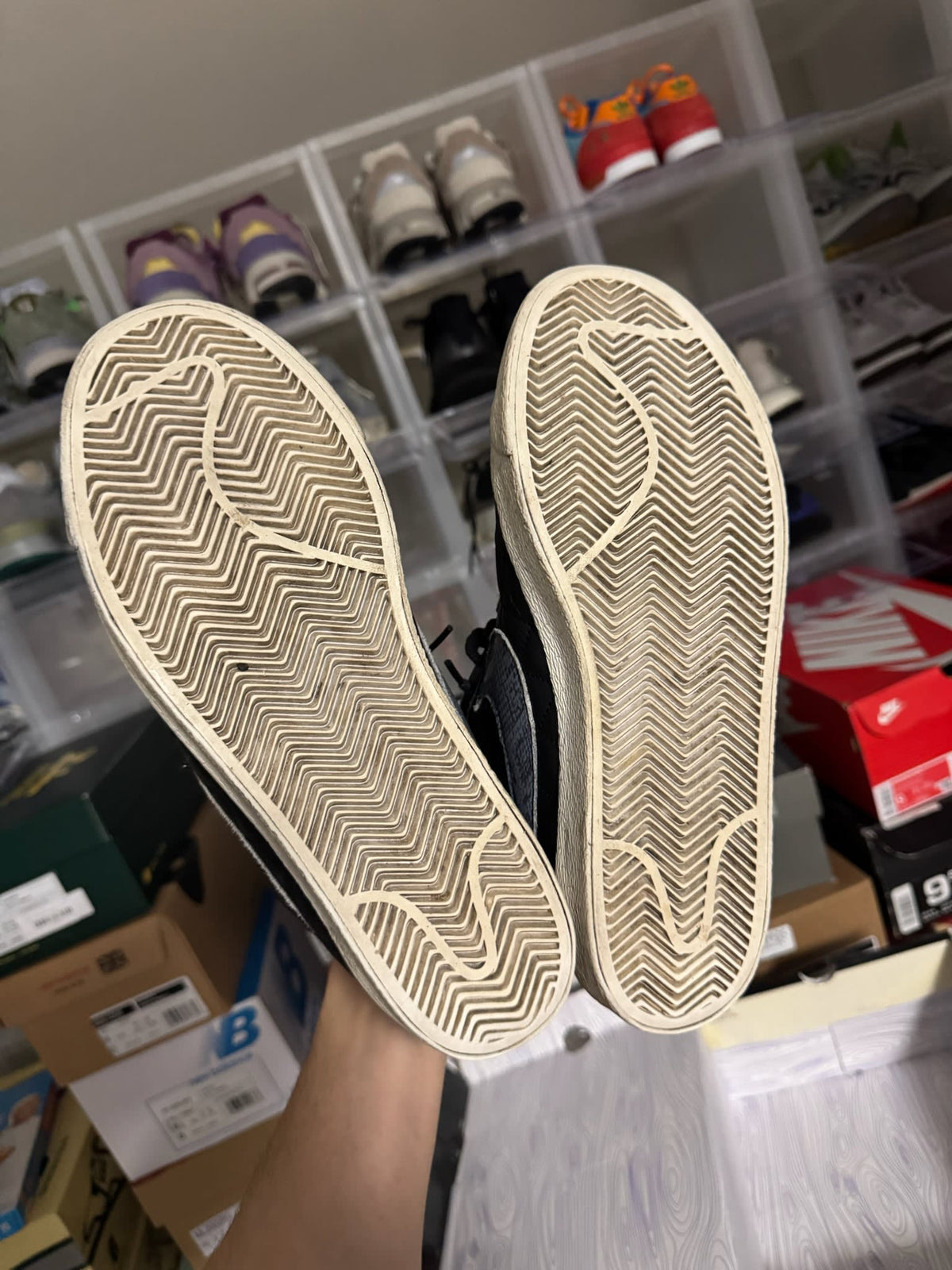 [HY854] Nike SB Blazer Supreme Black (2006)