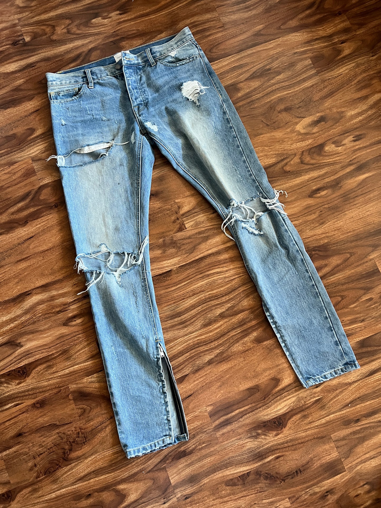 Fear of God Indigo 4th Collection Denim Jeans