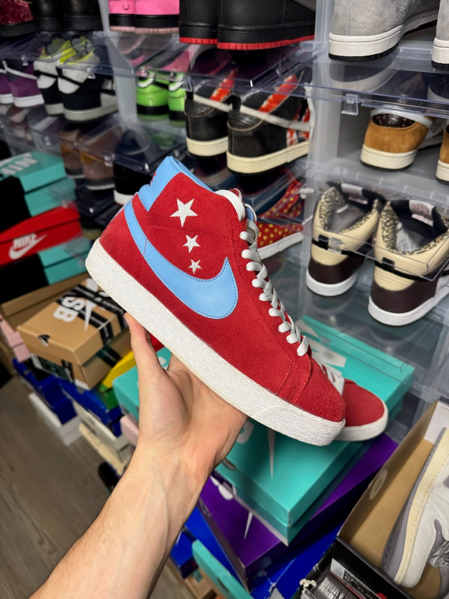 Size 9 Preowned (NB) Nike SB Blazer Vanilla Ice