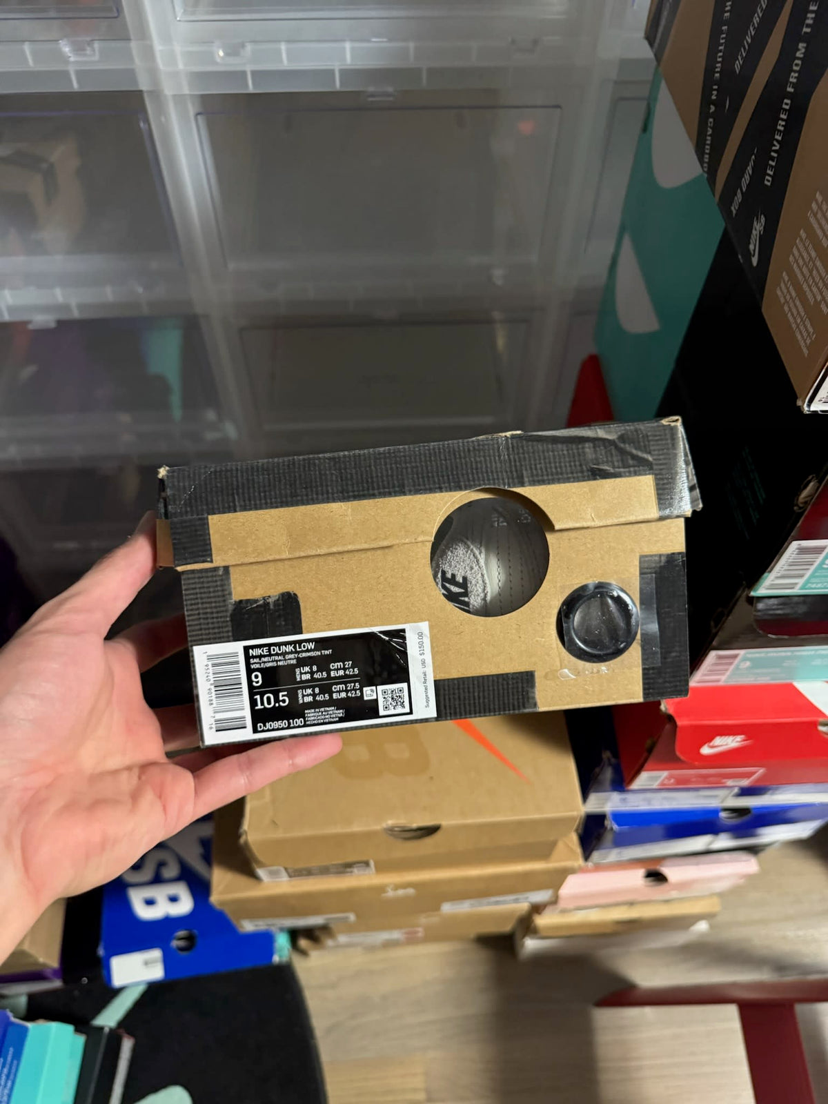 [HY774] Nike Dunk Low Off-White Lot 12