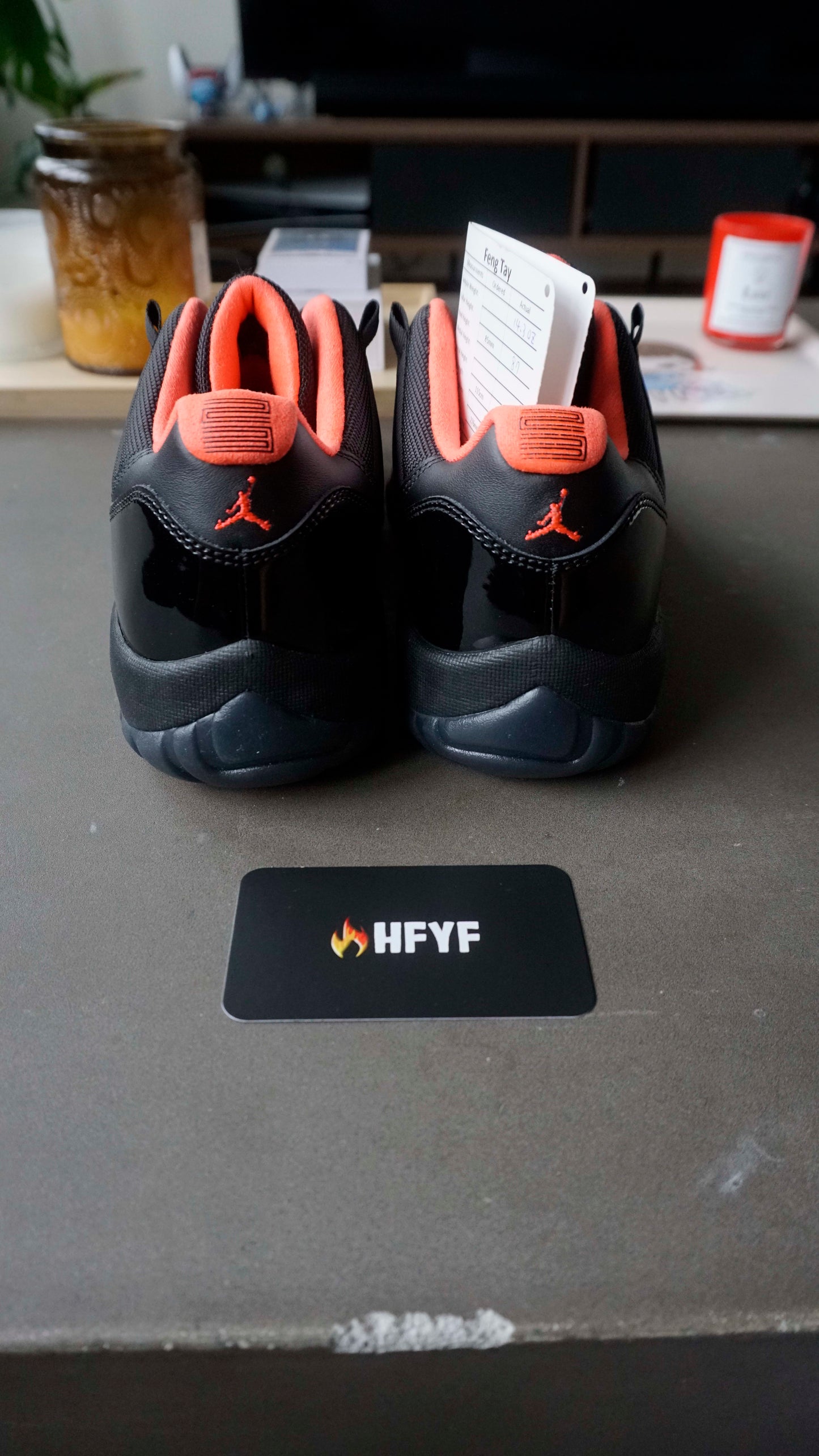 Jordan 11 Infrared Low Sample