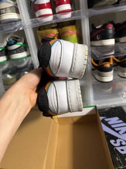 Size 9.5 Preowned Nike SB Dunk Low Polaroid