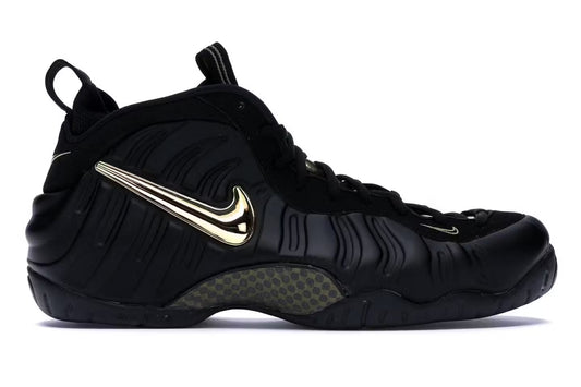 NIKE AIR FOAMPOSITE PRO ‘Black Metallic Gold’