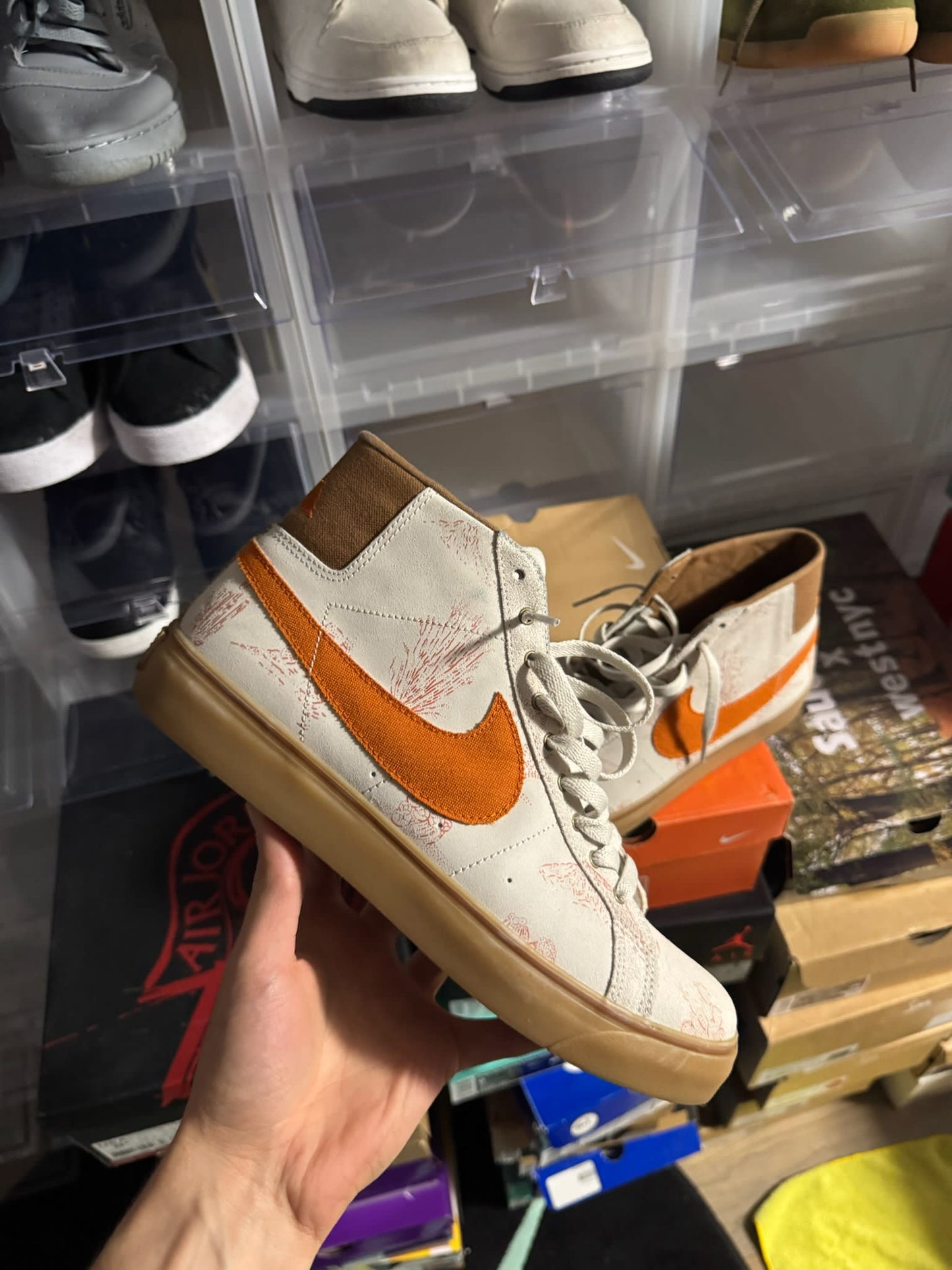 HY2694 Nike SB Blazer Canvas Light Brown