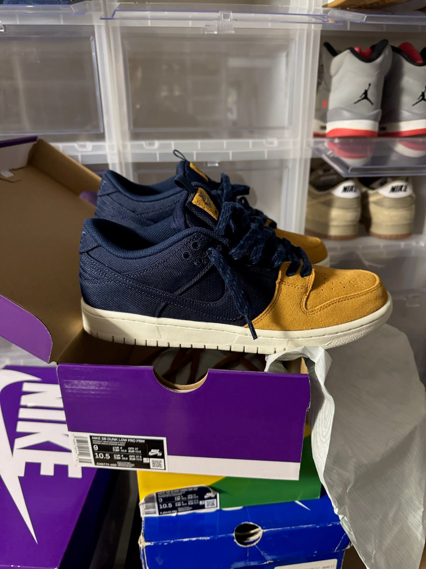 Size 9 Preowned Nike SB Dunk Low Pro PRM 90s Backpack