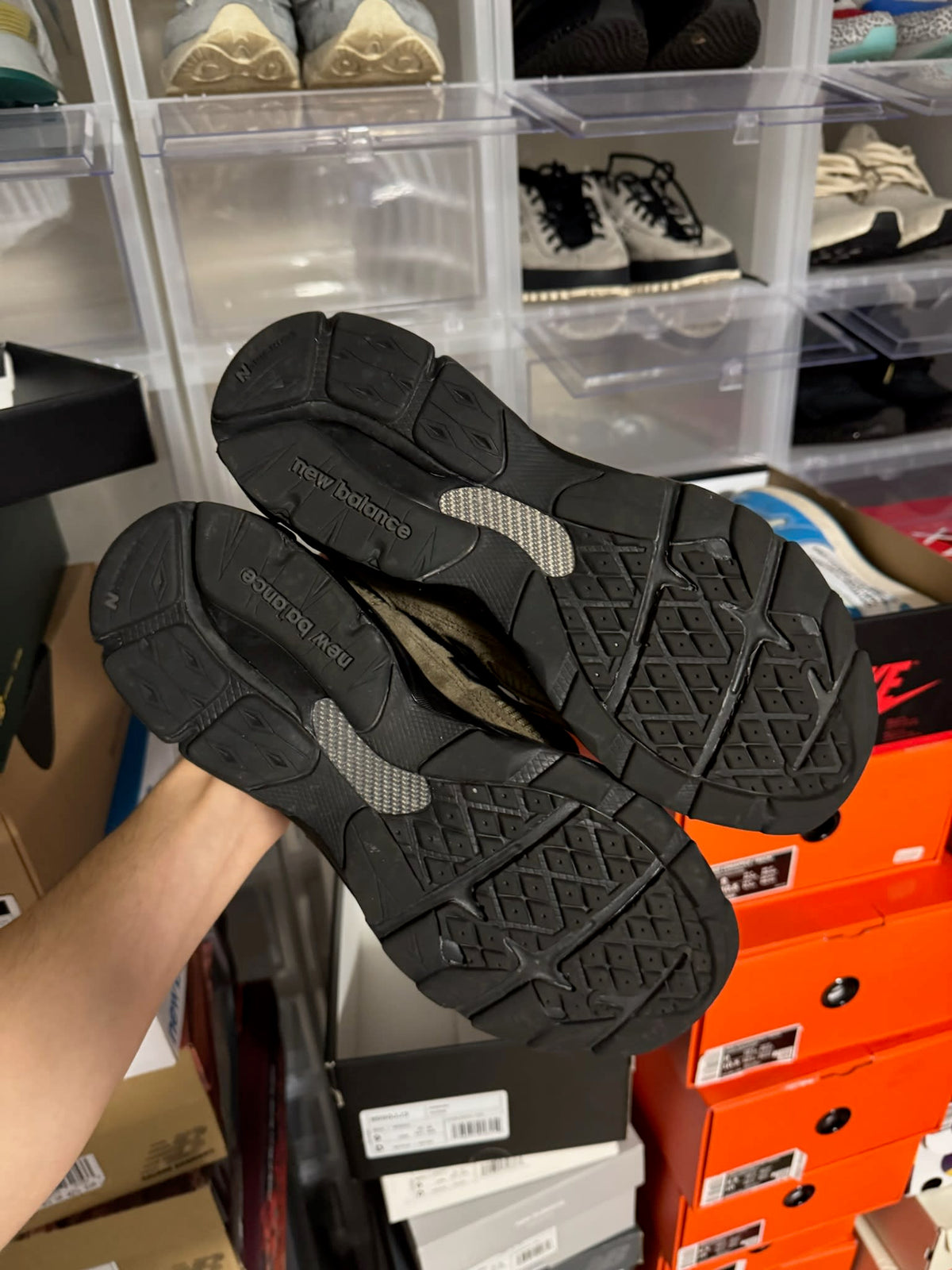 [HY908] New Balance 990v3 MiUSA JJJJound Brown Black