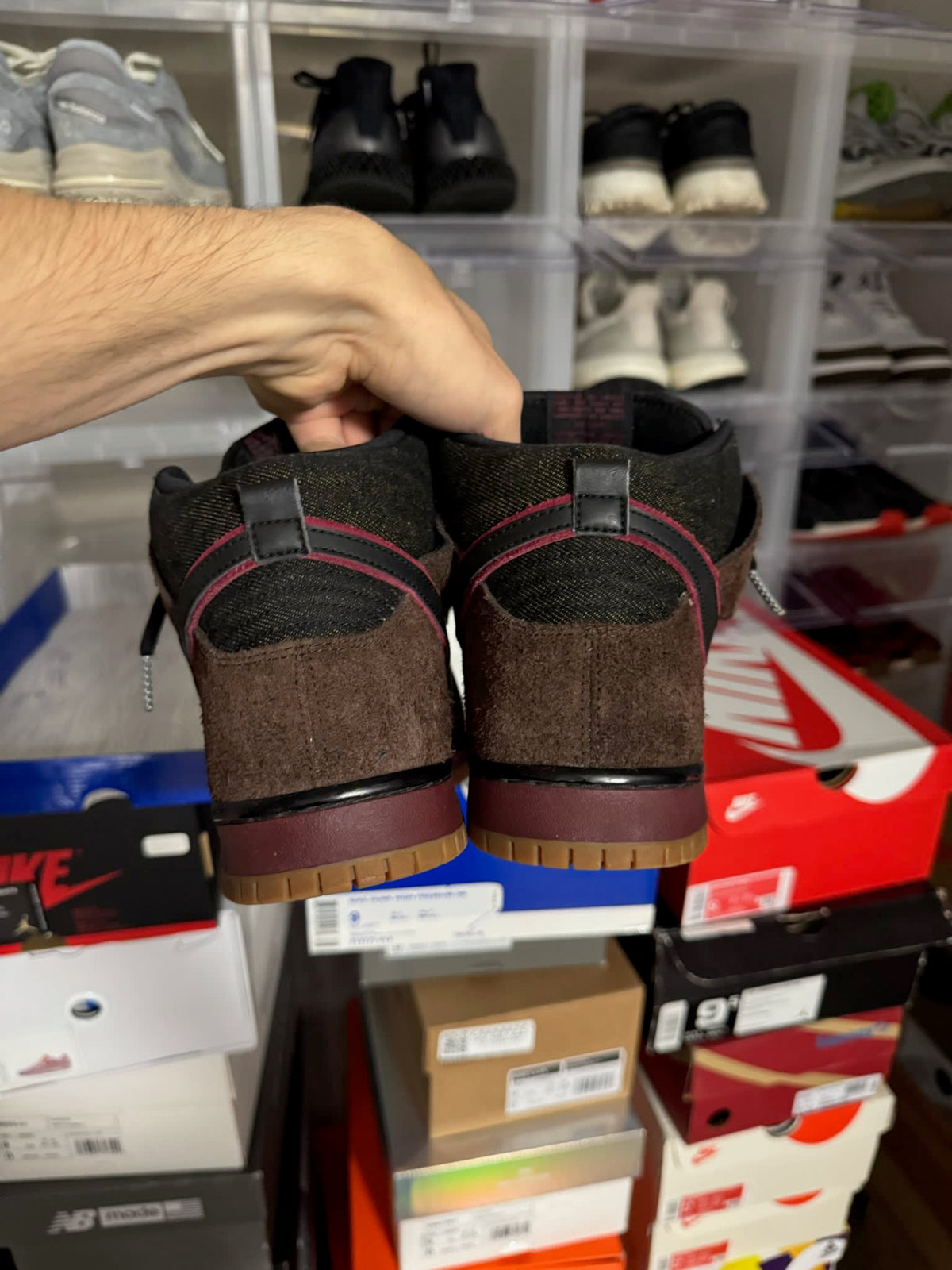 [HY849] Nike SB Dunk High Brooklyn Projects Reign In Blood Slayer