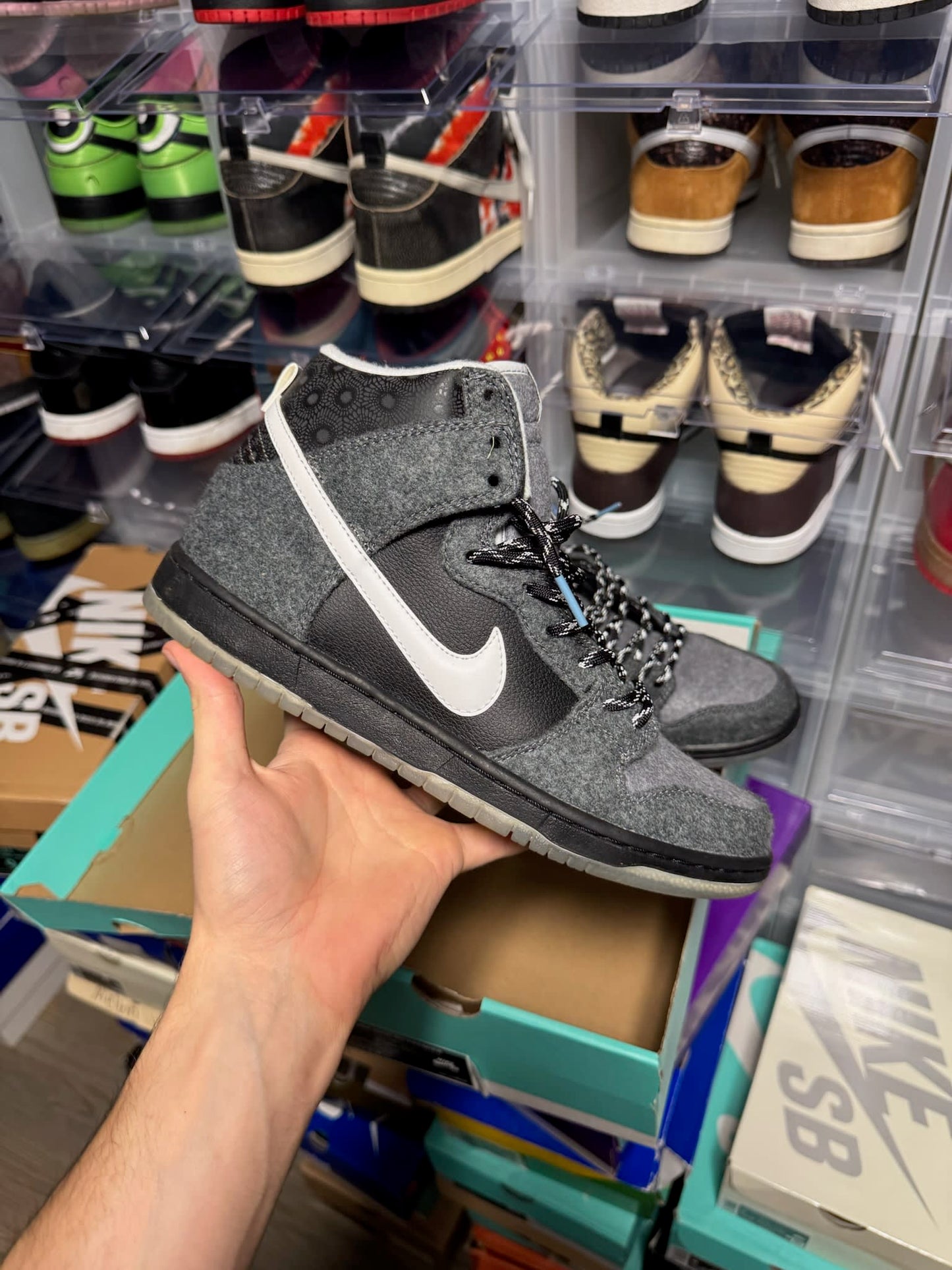 Size 9 Preowned Nike SB Dunk High Petoskey Premier