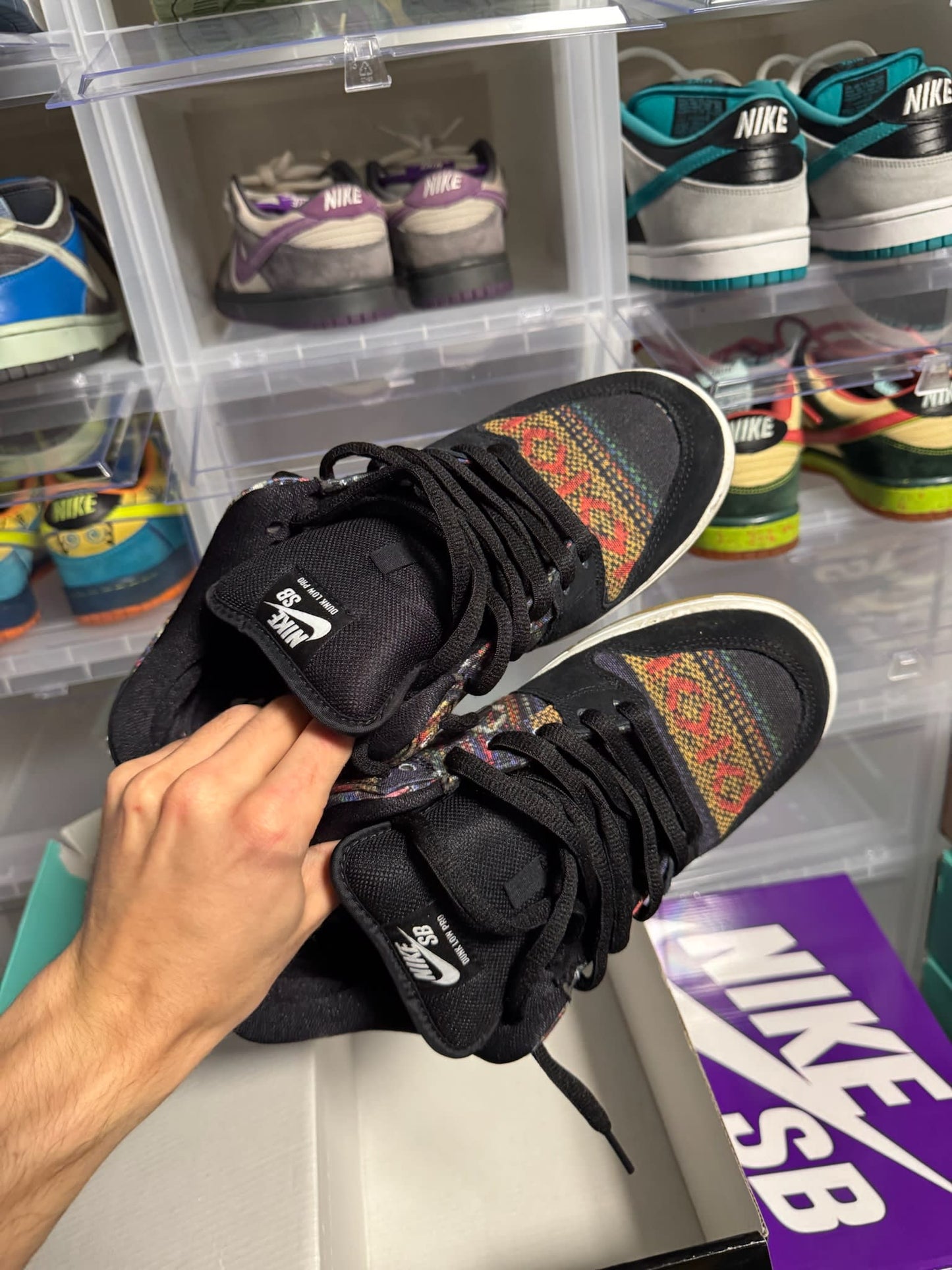Size 9 Preowned Nike SB Dunk Low Hackey Sack