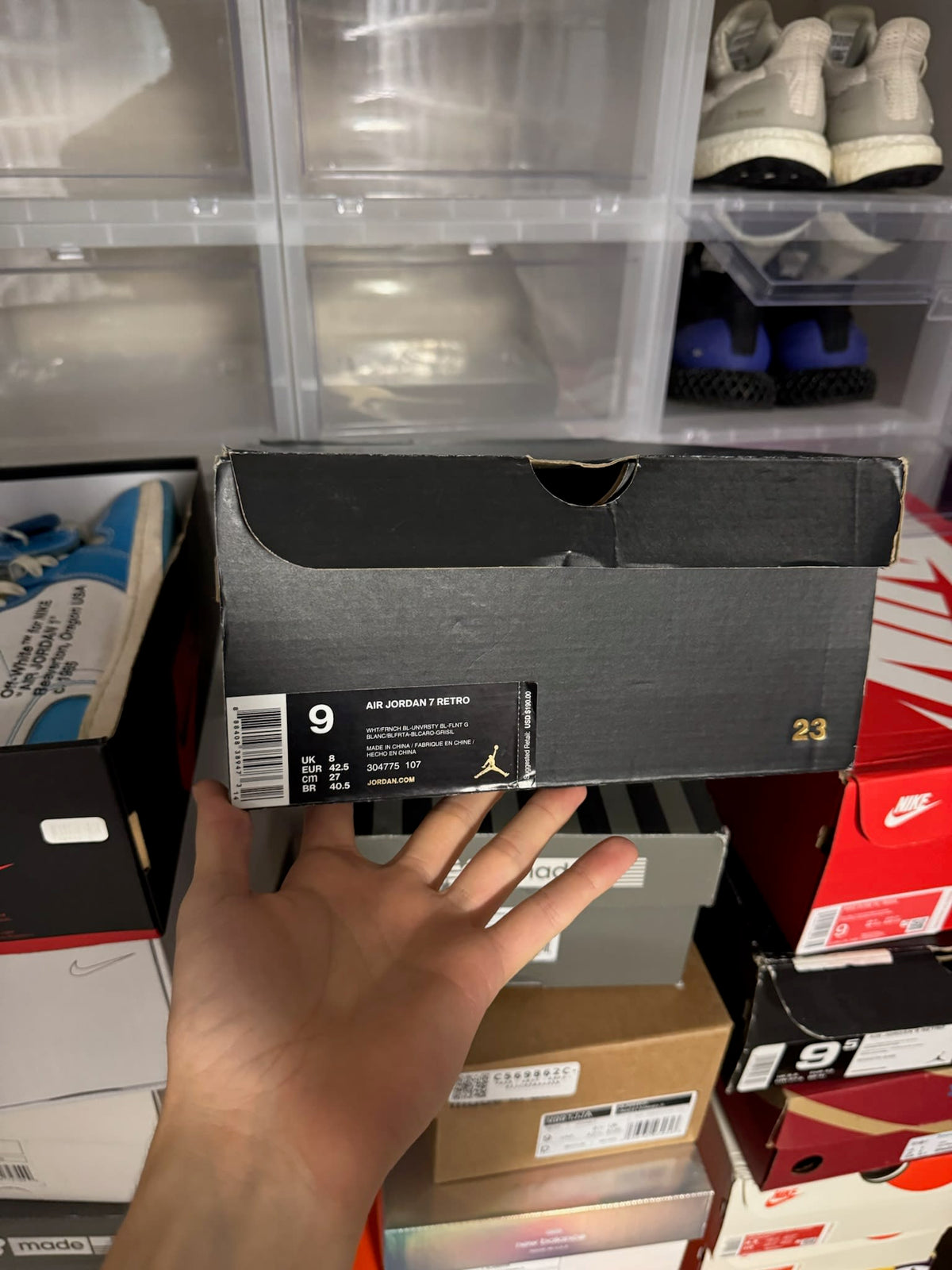 [HY881] Jordan 7 Retro French Blue (2015)