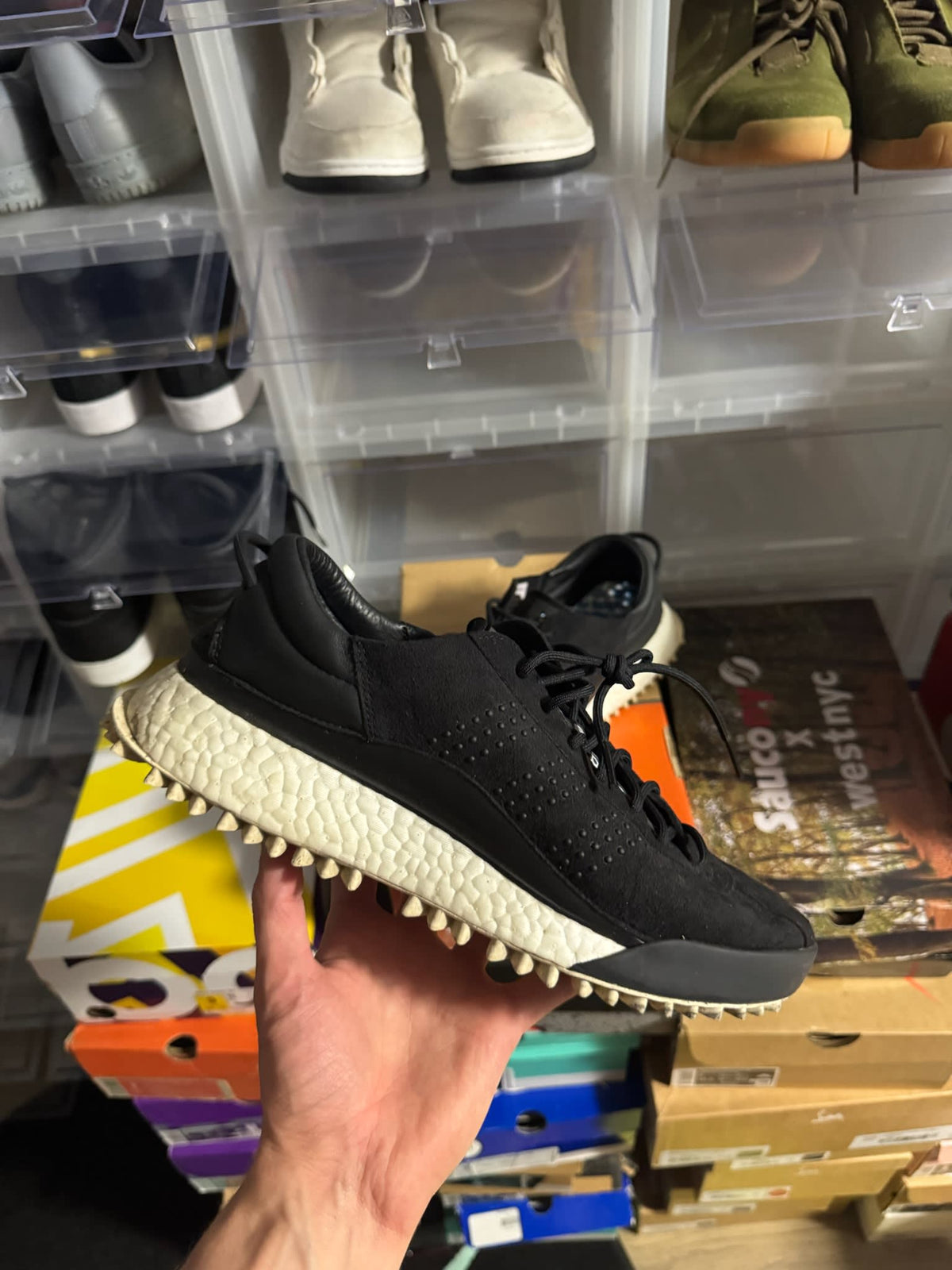 [HY886] adidas AW Hike Lo Alexander Wang Core Black