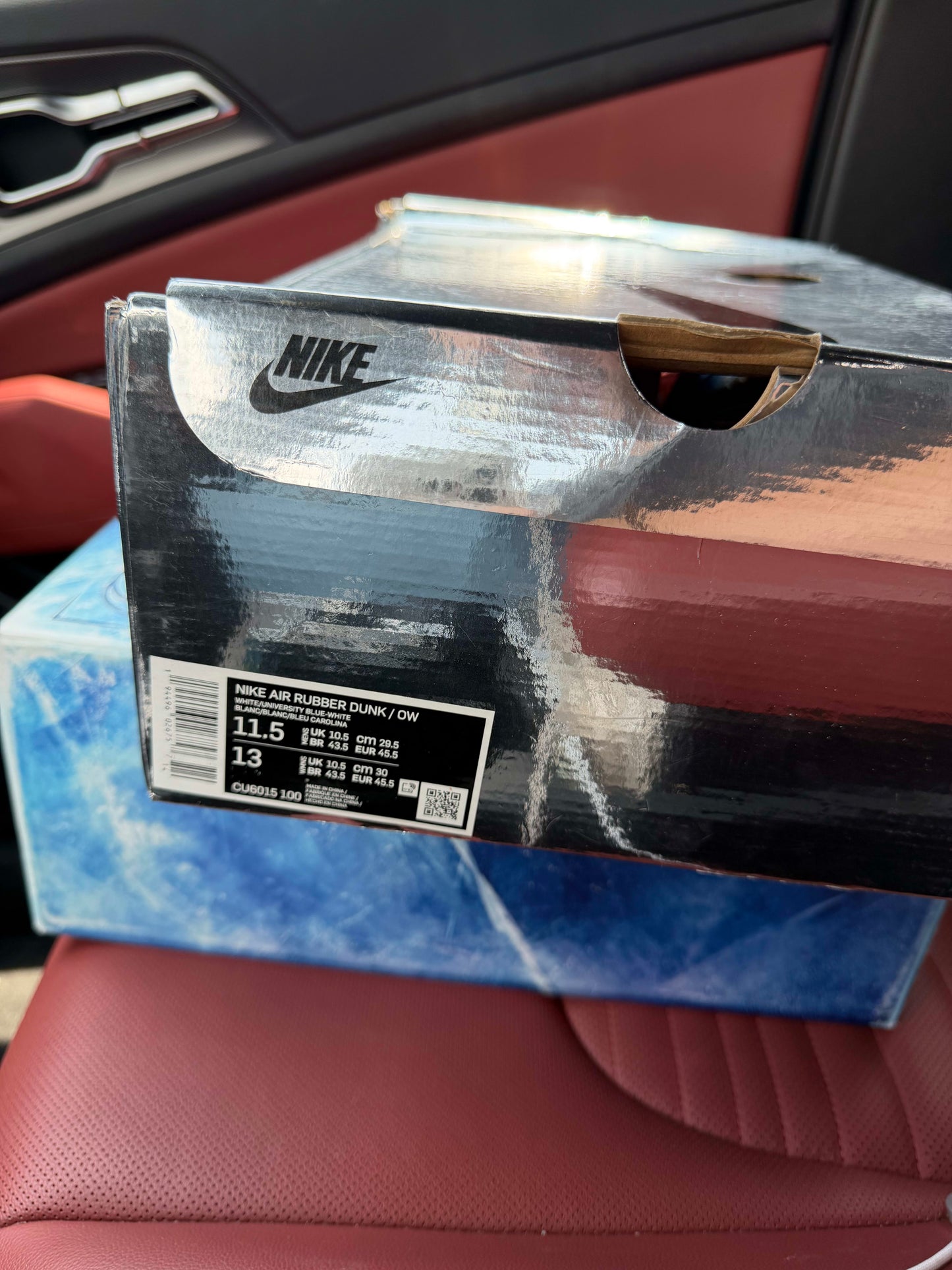 HY1560 Nike Air Rubber Dunk Off-White UNC