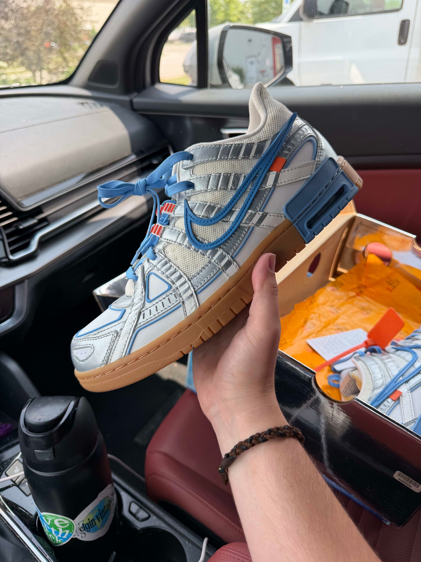 HY1560 Nike Air Rubber Dunk Off-White UNC