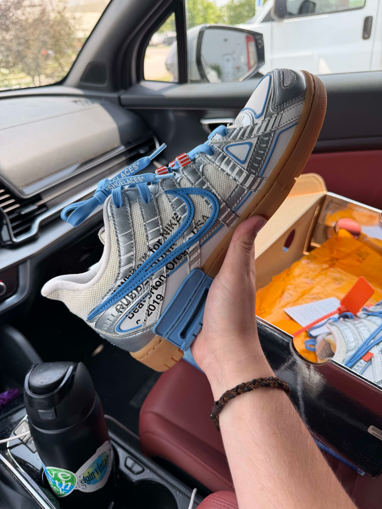 HY1560 Nike Air Rubber Dunk Off-White UNC