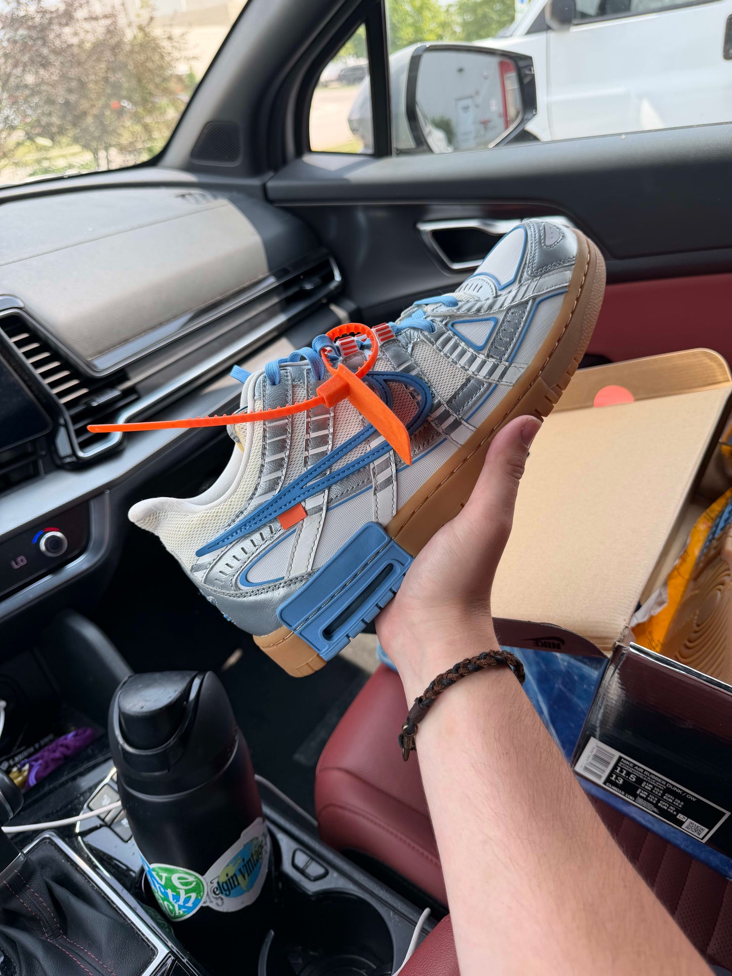 HY1560 Nike Air Rubber Dunk Off-White UNC