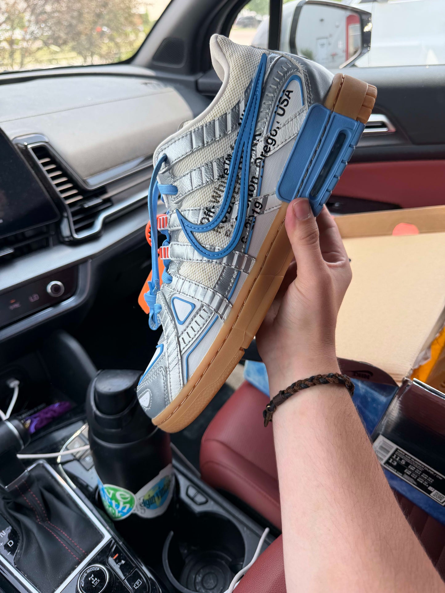 HY1560 Nike Air Rubber Dunk Off-White UNC