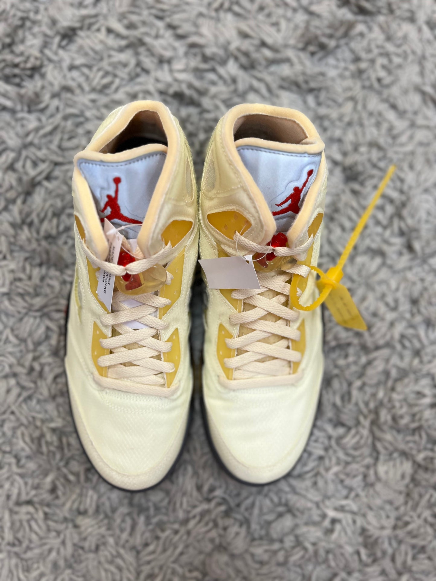 AIR JORDAN 5 RETRO SP x Off-White ‘Sail’