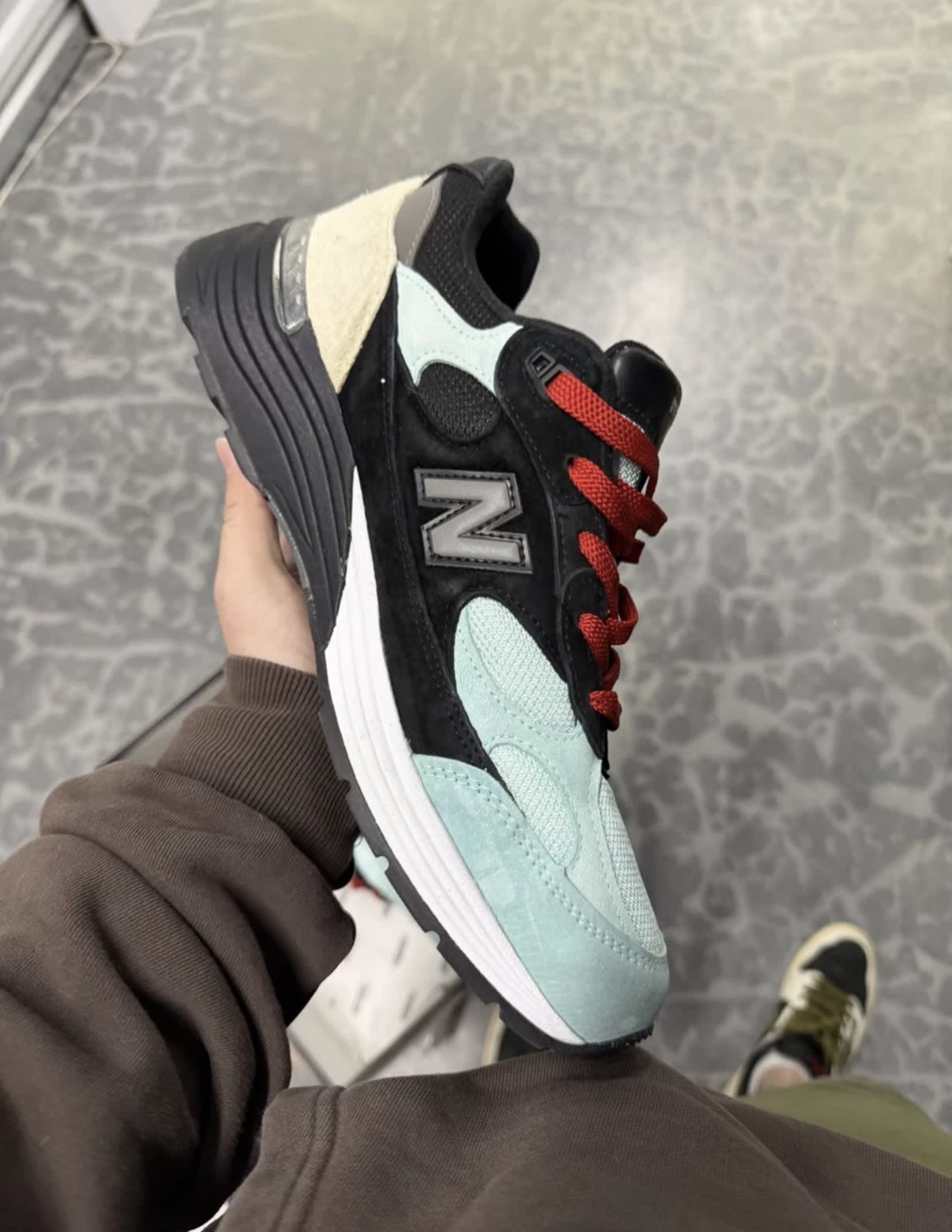 HY2654 New Balance 992 Nice Kicks Amoeba Music Black