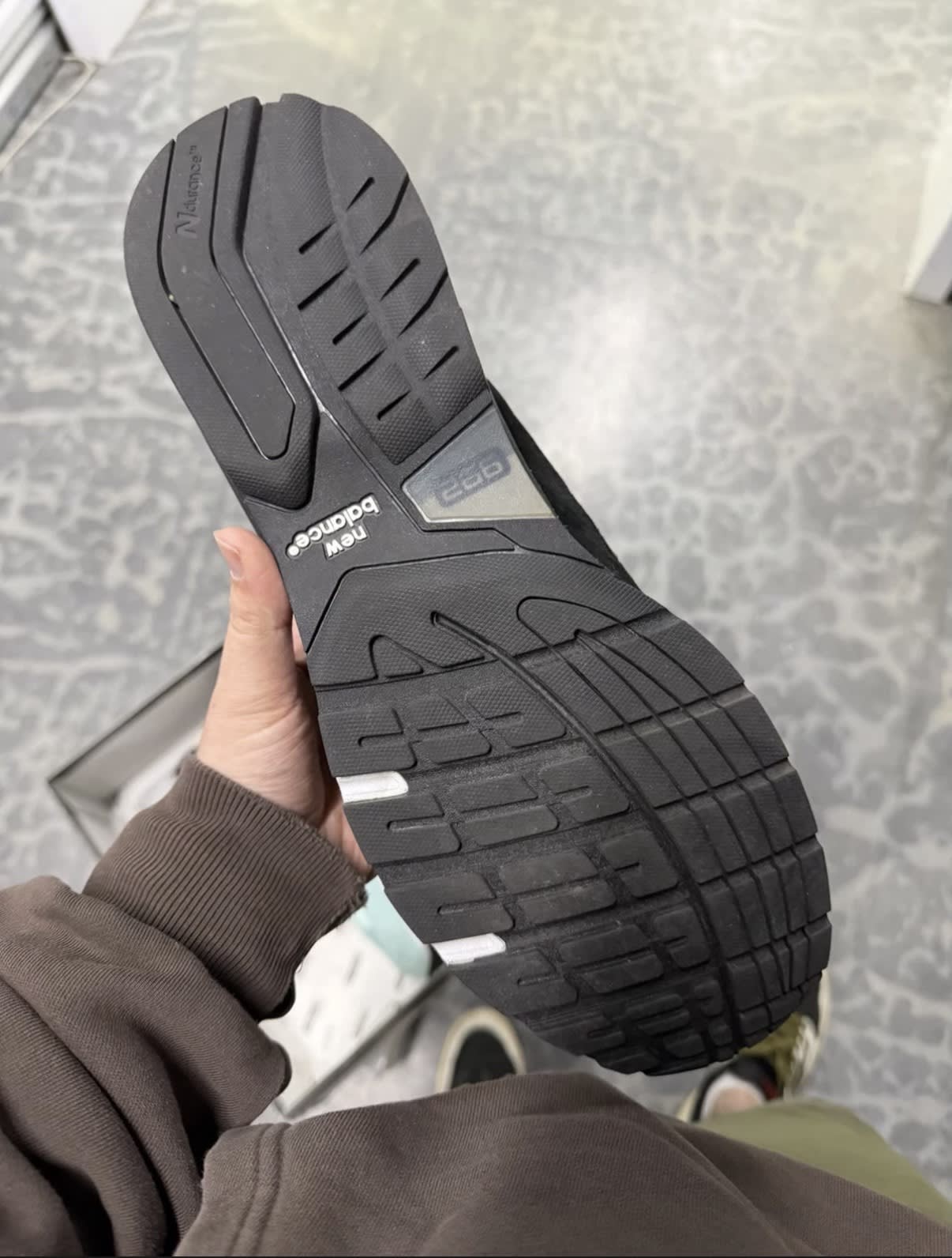 HY2654 New Balance 992 Nice Kicks Amoeba Music Black