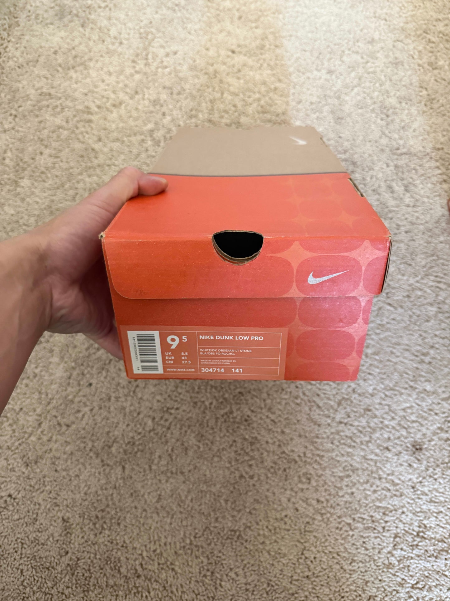 HY3442 Nike Dunk Low Pro B ‘Mushroom’