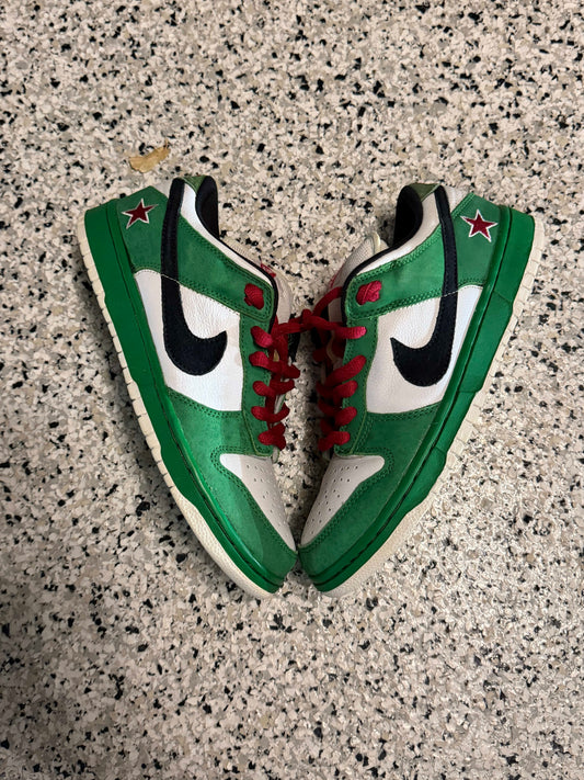 HY3485 Nike SB Dunk Low Heineken