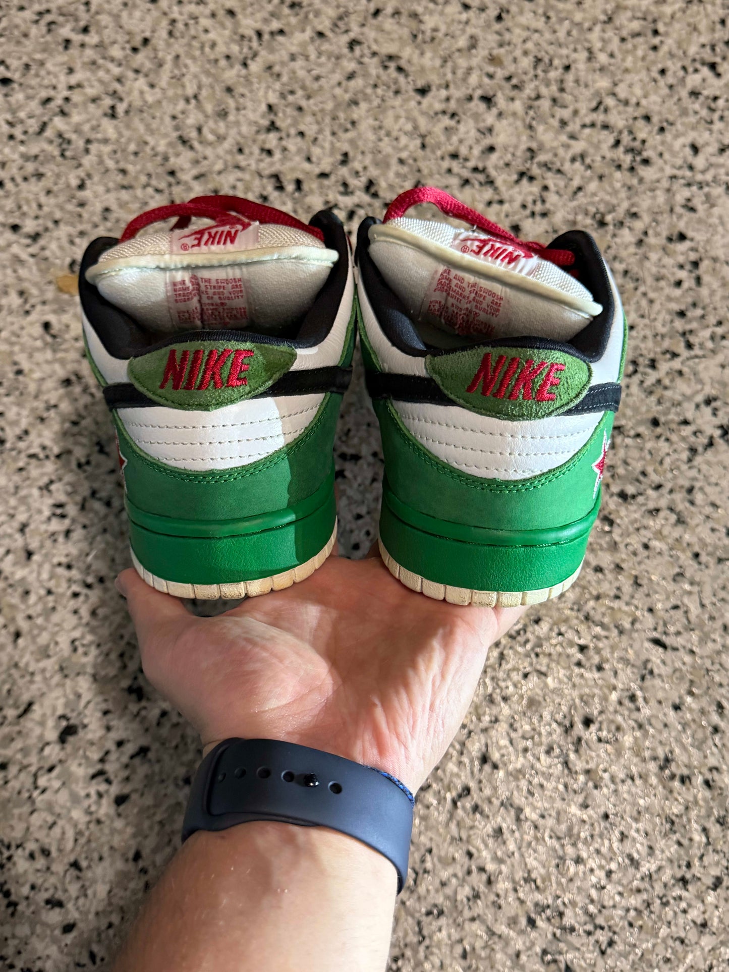 HY3485 Nike SB Dunk Low Heineken