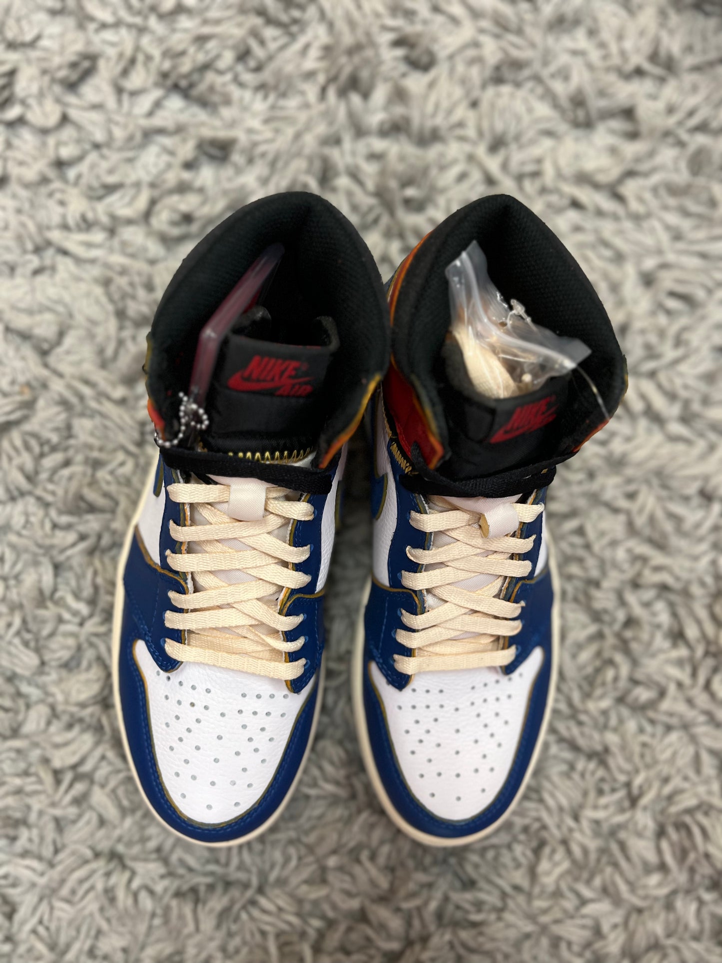 AIR JORDAN 1 RETRO HI NRG x Union ‘Blue Toe’