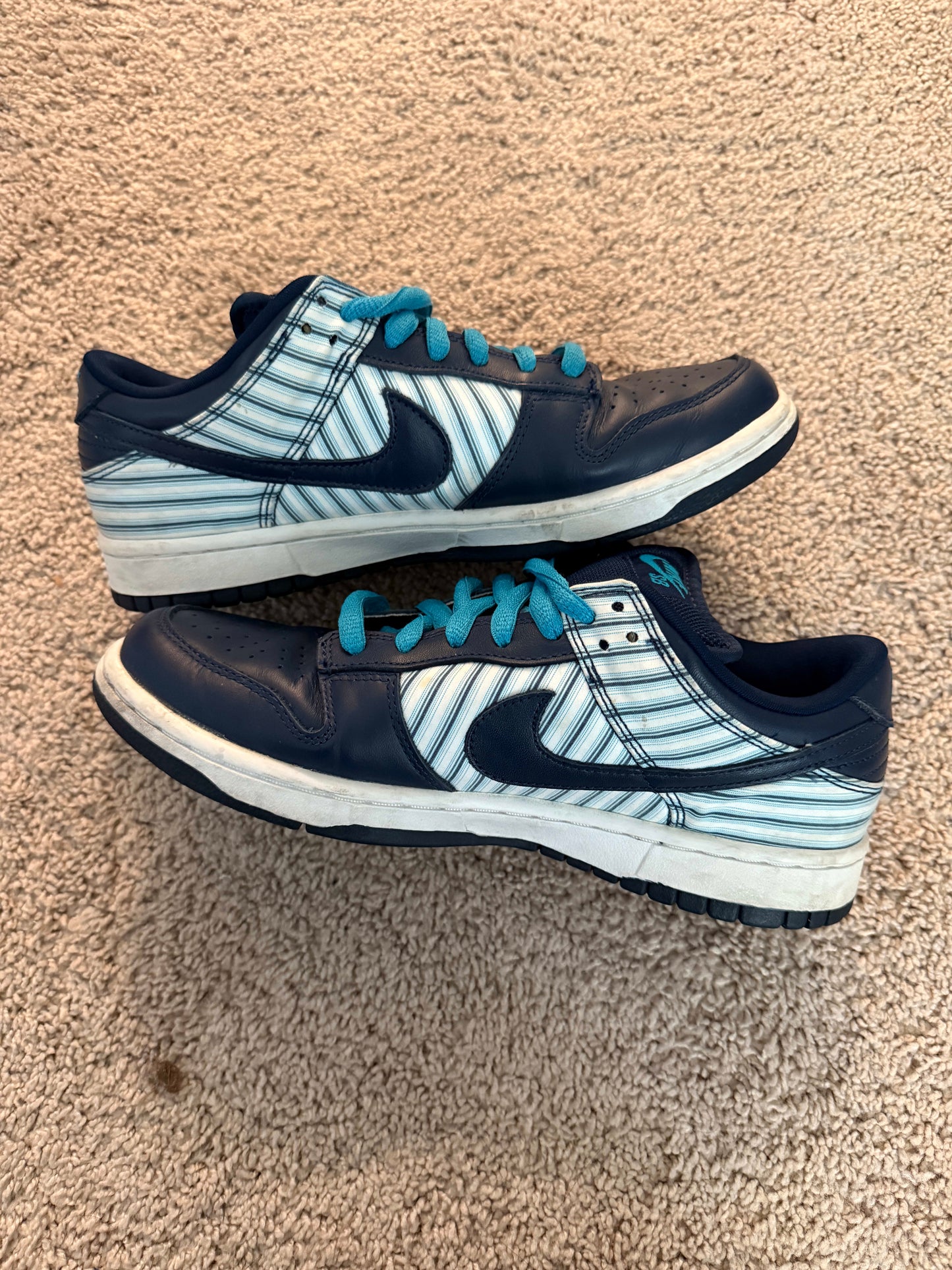 Size 8.5 Preowned Nike SB Dunk Low Avenger Navy