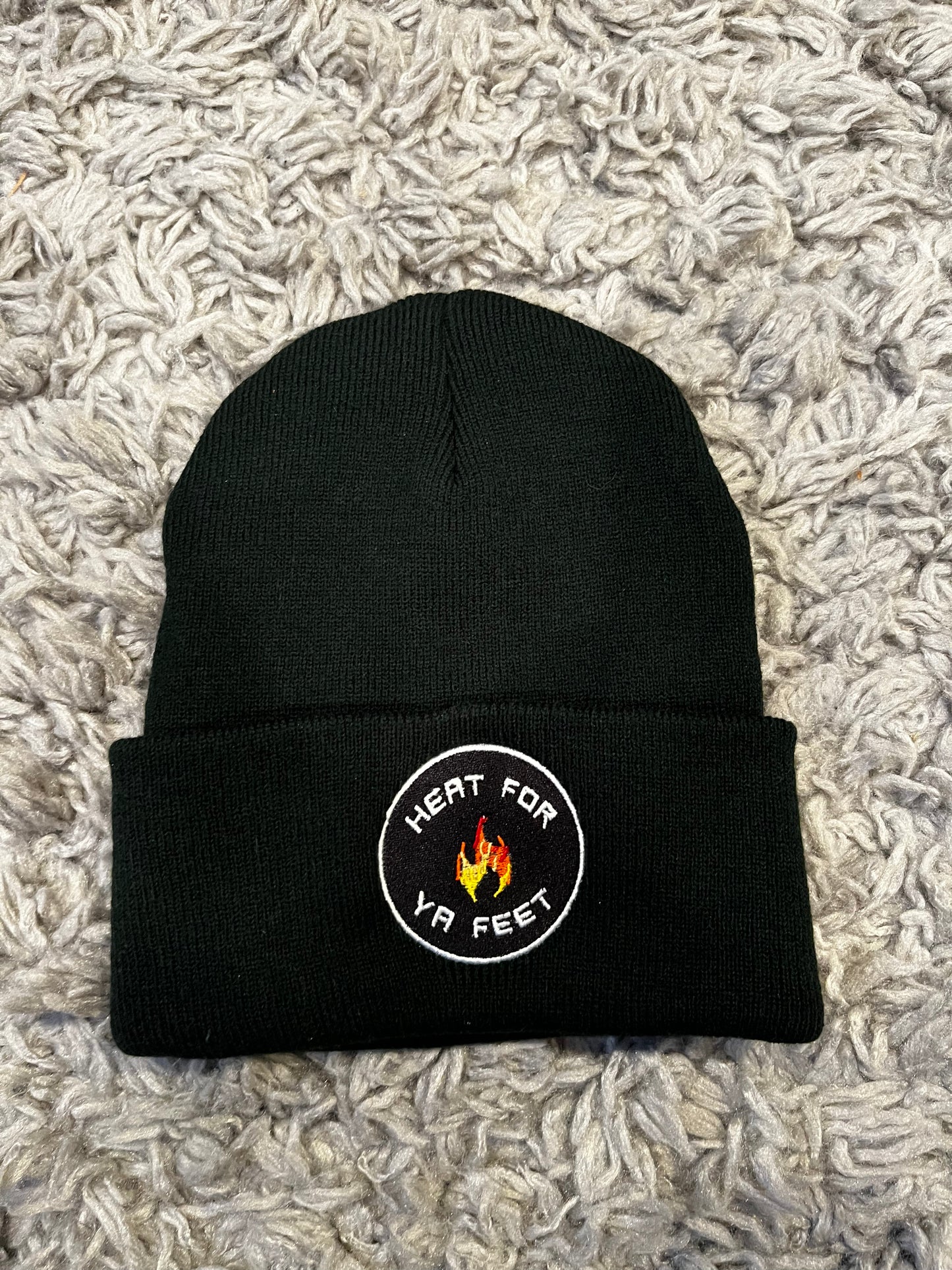 HEATFORYAFEET EMBROIDERED BEANIE