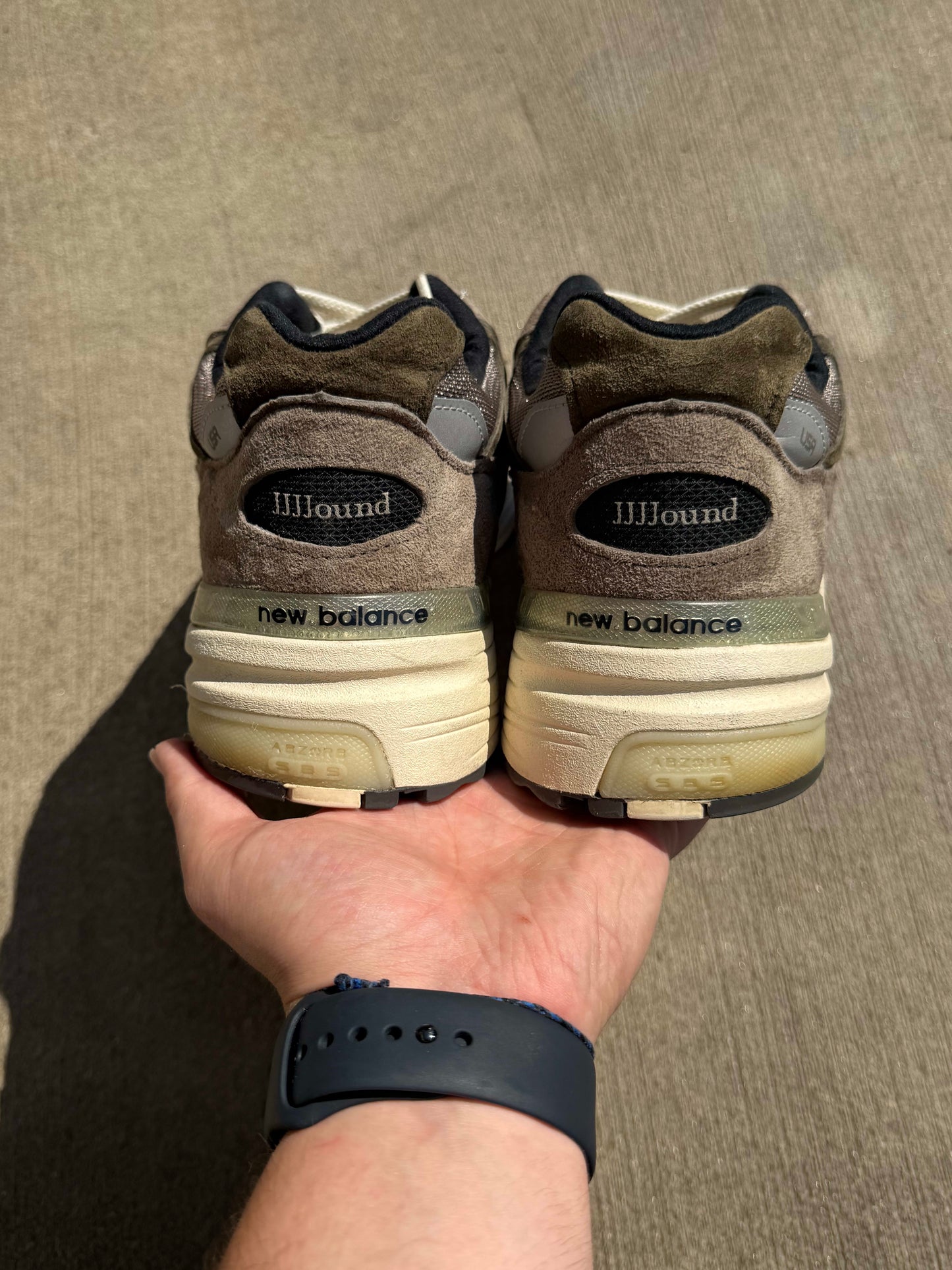 [HY3593] New Balance 992 JJJJound Grey
