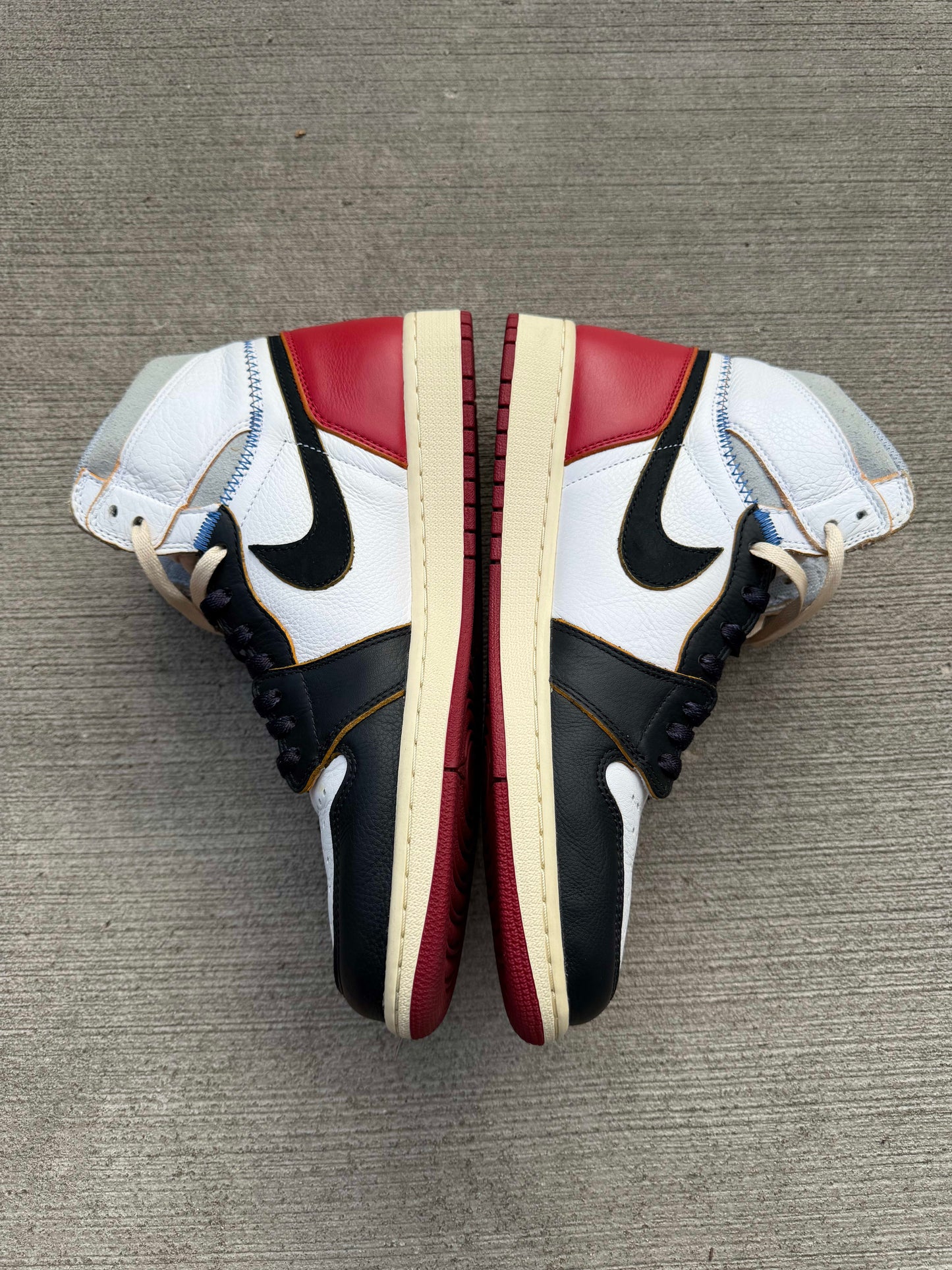 [HY3594] Jordan 1 Retro High Union Los Angeles Black Toe