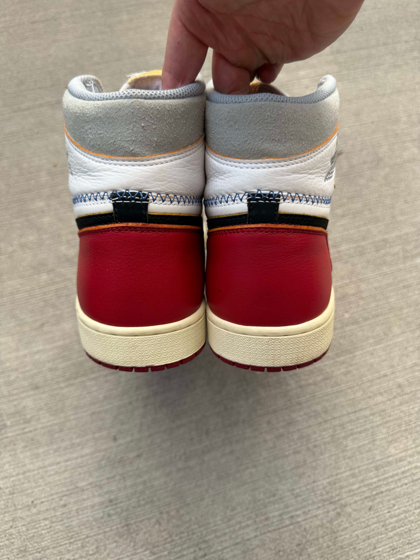 [HY3594] Jordan 1 Retro High Union Los Angeles Black Toe